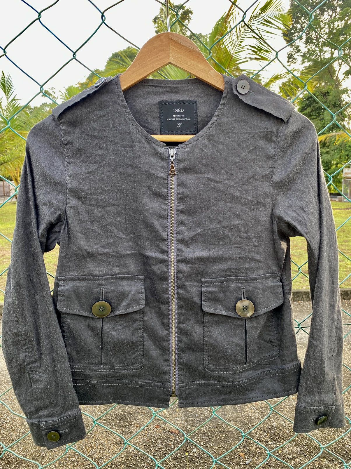 Japanese Brand × Vintage Vintage INED DEPUIS 1992 - look like Yohji Yamamoto Jacket Size XS / US 0-2 / IT 36-38 - 1 Thumbnail