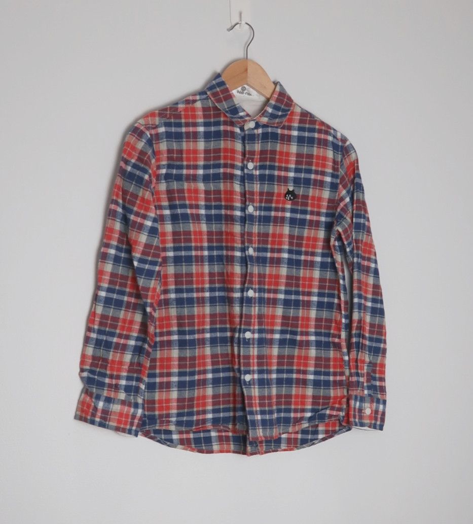 Issey Miyake Ne-Net by Issey Miyake Button Ups Flannel Shirts Size US M / EU 48-50 / 2 - 1 Thumbnail