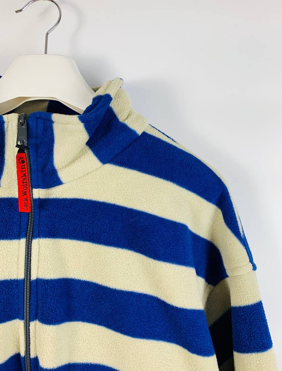 Jack Wolfskin Jack Wolfskins fleece striped blue white L Size US L / EU 52-54 / 3 - 4 Thumbnail