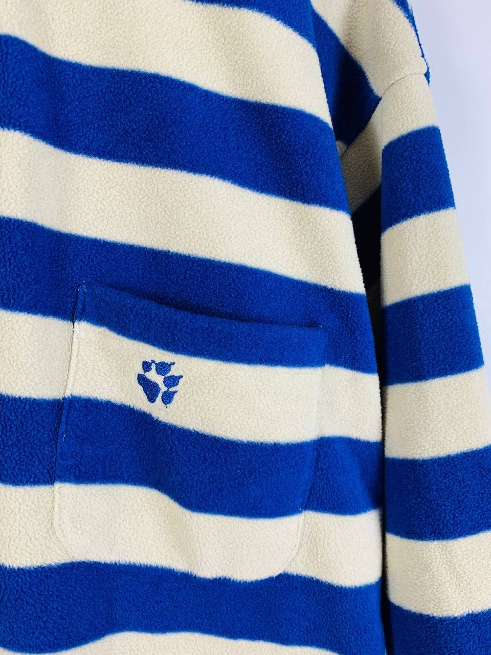 Jack Wolfskin Jack Wolfskins fleece striped blue white L Size US L / EU 52-54 / 3 - 5 Thumbnail