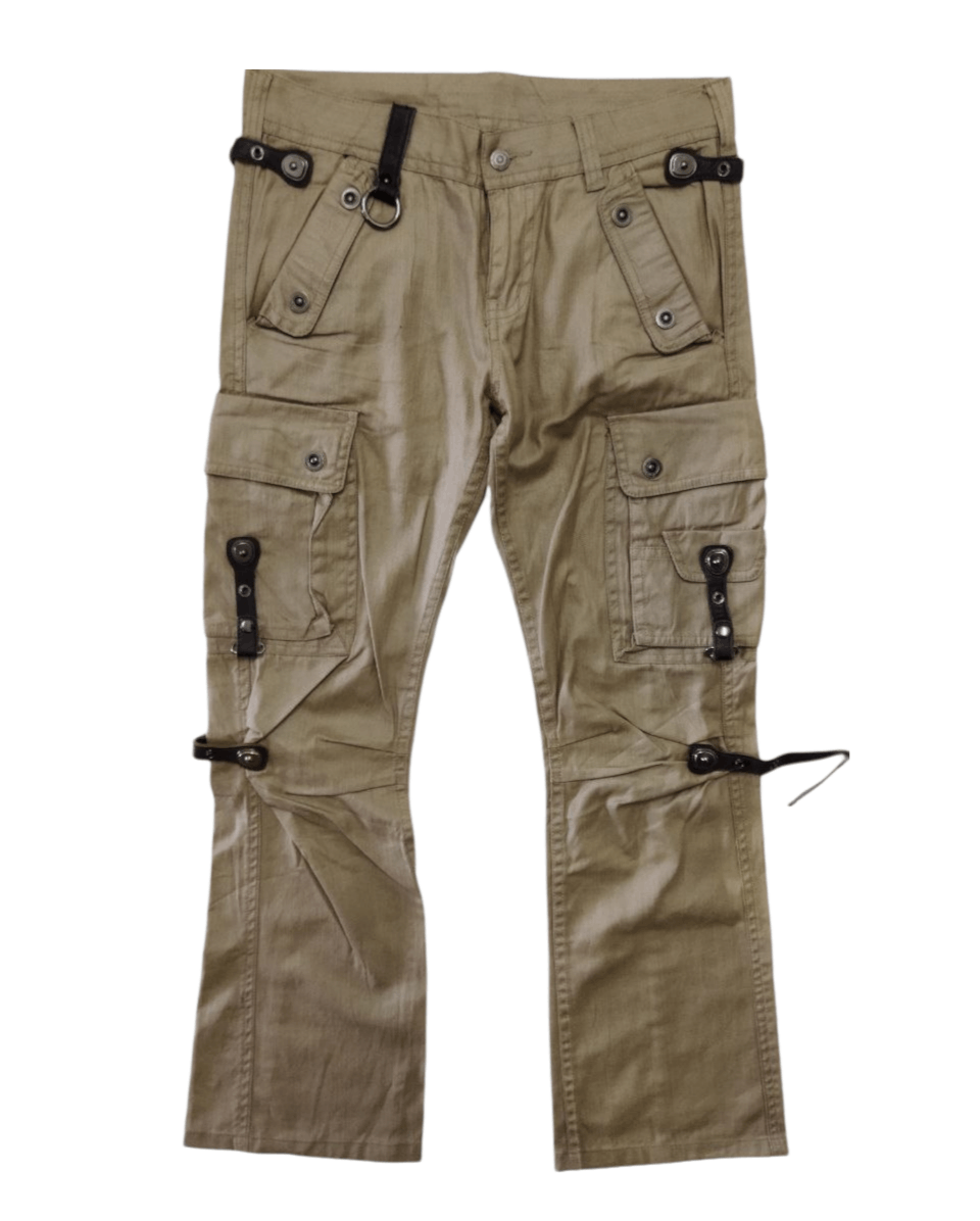 image of Seditionaries x Tornado Mart Japan tornado Mart Multipocket Tactical Bondage Pants in Tan (Size 33)