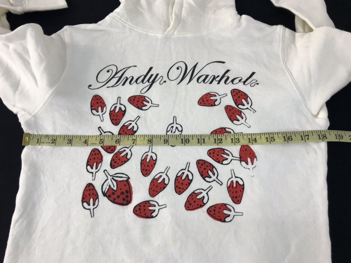 Andy Warhol Andy Warhol Strawberry Design Pop Art Big Logo Spell Out Size US S / EU 44-46 / 1 - 8 Thumbnail