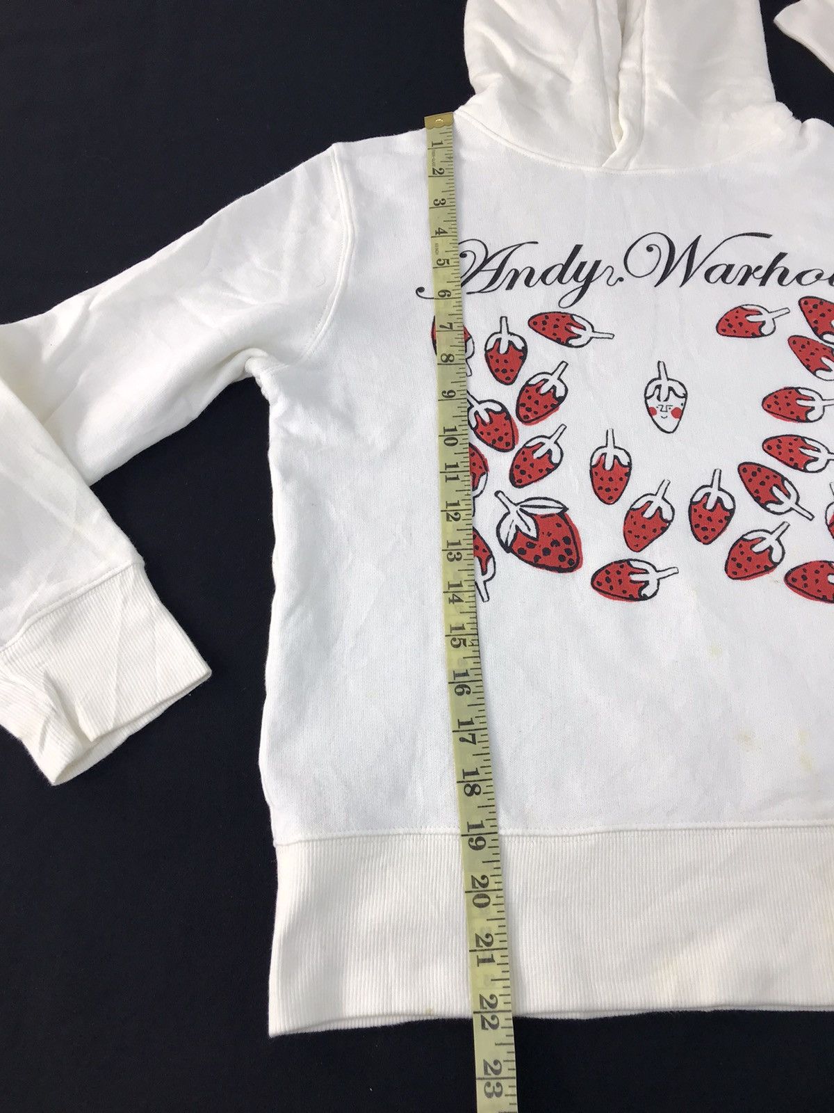 Andy Warhol Andy Warhol Strawberry Design Pop Art Big Logo Spell Out Size US S / EU 44-46 / 1 - 9 Thumbnail
