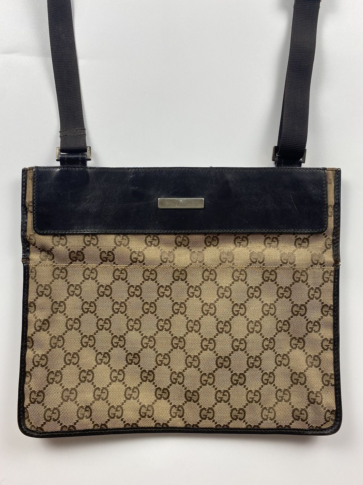 Gucci Gucci GG Canvas Crossbody Bag Size ONE SIZE - 3 Thumbnail