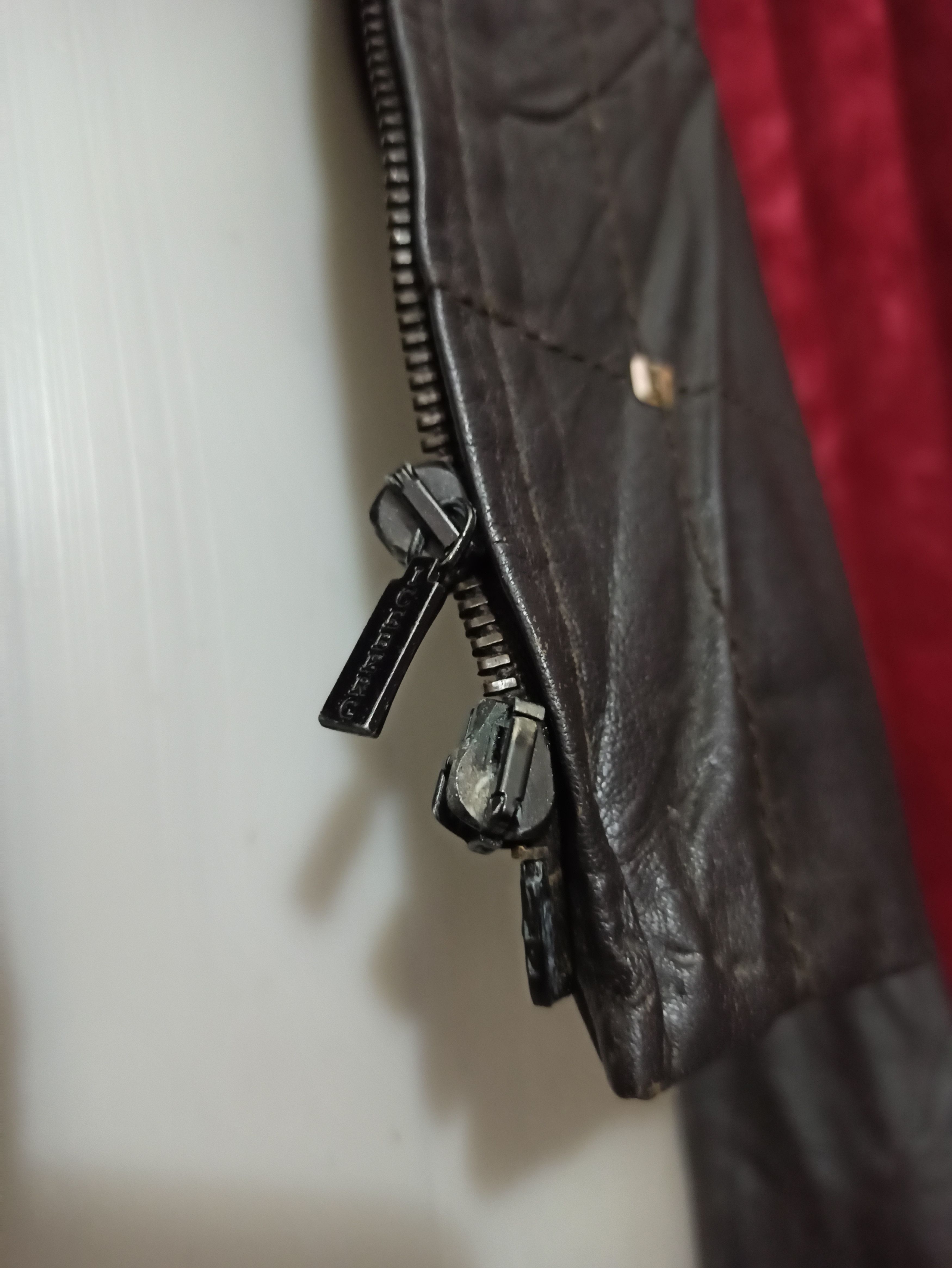 Vintage ICEBERG Women's Thin Leather Jacket