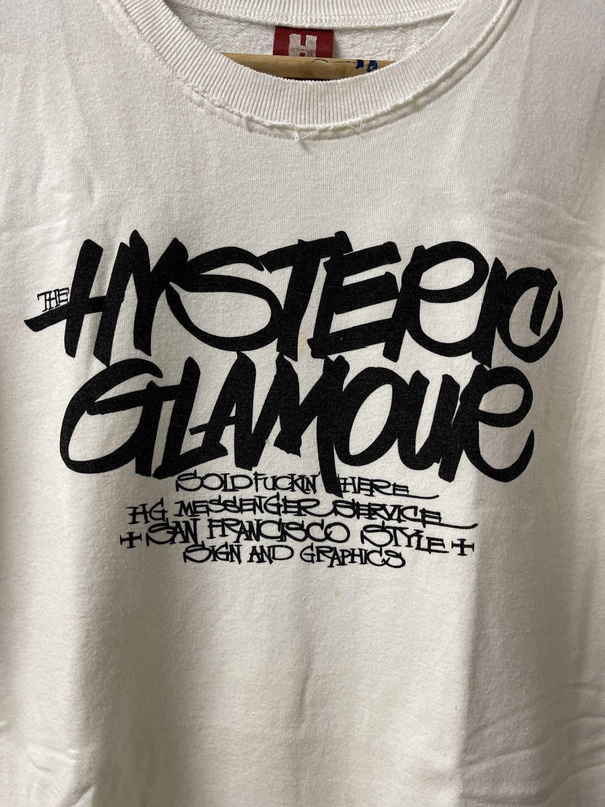 Hysteric Glamour 🔥HOT🇯🇵🔥VINTAGE HYSTERIC GLAMOUR SPELLOUT VERY RARE Size US M / EU 48-50 / 2 - 10 Thumbnail