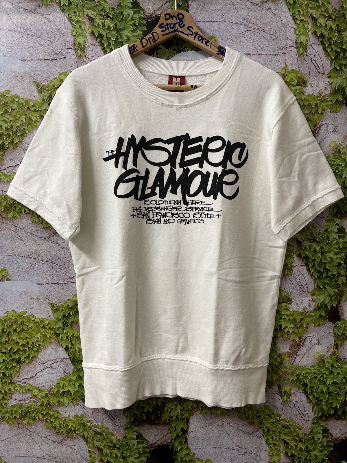Hysteric Glamour 🔥HOT🇯🇵🔥VINTAGE HYSTERIC GLAMOUR SPELLOUT VERY RARE Size US M / EU 48-50 / 2 - 1 Thumbnail