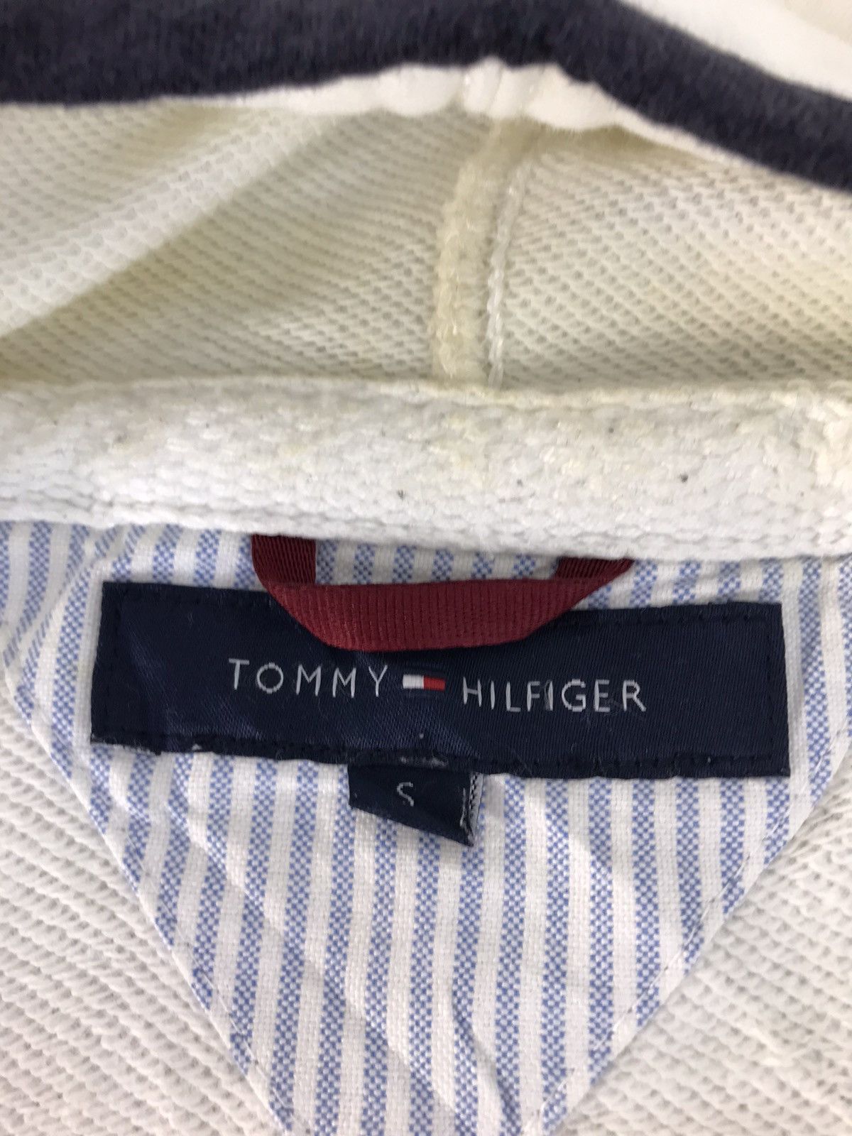 Tommy Hilfiger × Vintage Tommy Hilfiger Hoodies Jacket Big Logo Spell Out K2319j Size US M / EU 48-50 / 2 - 8 Thumbnail
