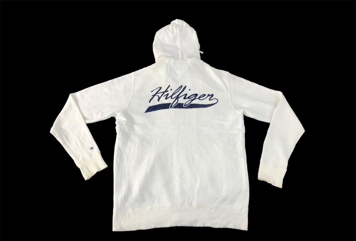 Tommy Hilfiger × Vintage Tommy Hilfiger Hoodies Jacket Big Logo Spell Out K2319j Size US M / EU 48-50 / 2 - 2 Thumbnail