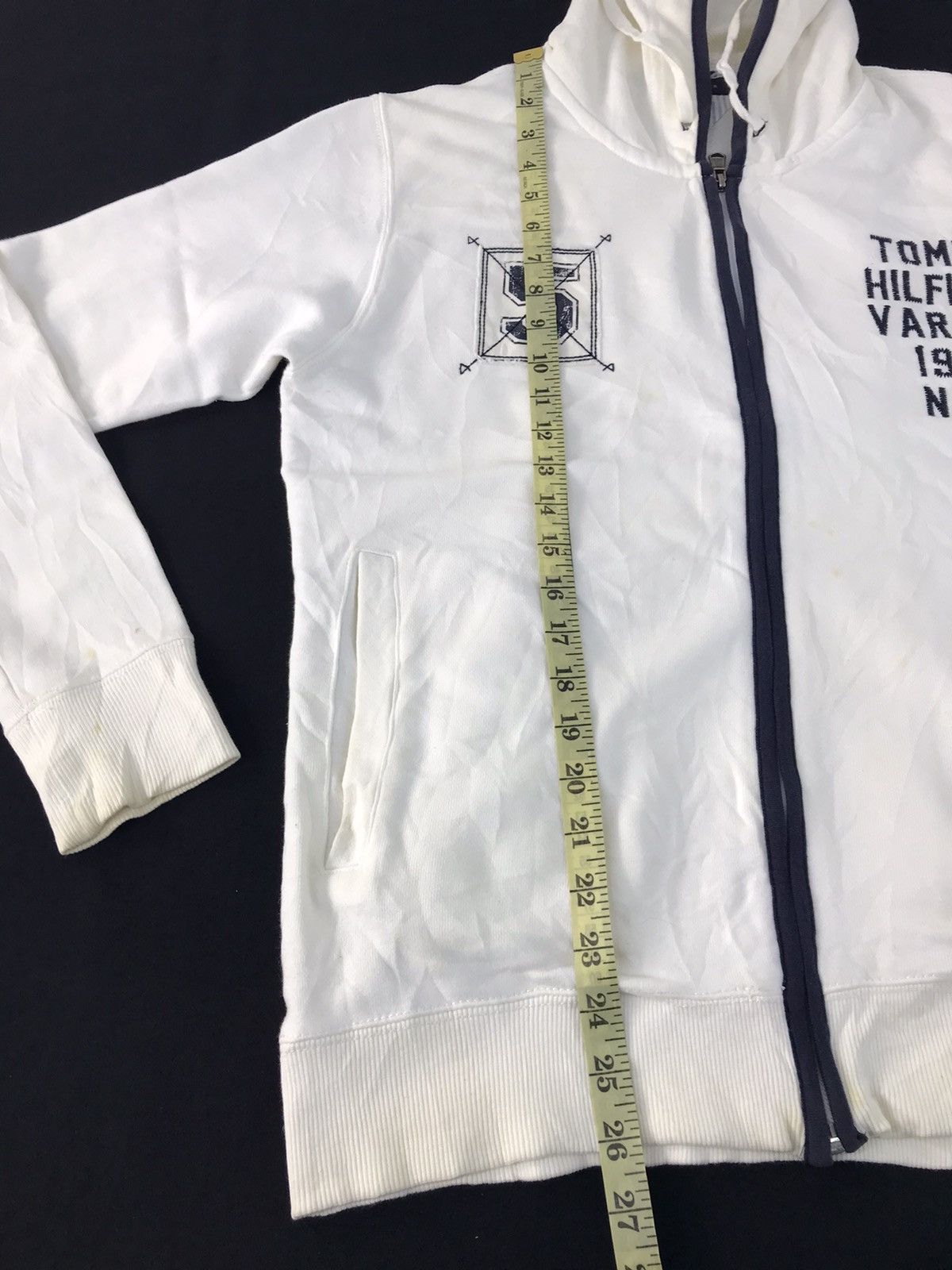 Tommy Hilfiger × Vintage Tommy Hilfiger Hoodies Jacket Big Logo Spell Out K2319j Size US M / EU 48-50 / 2 - 12 Thumbnail
