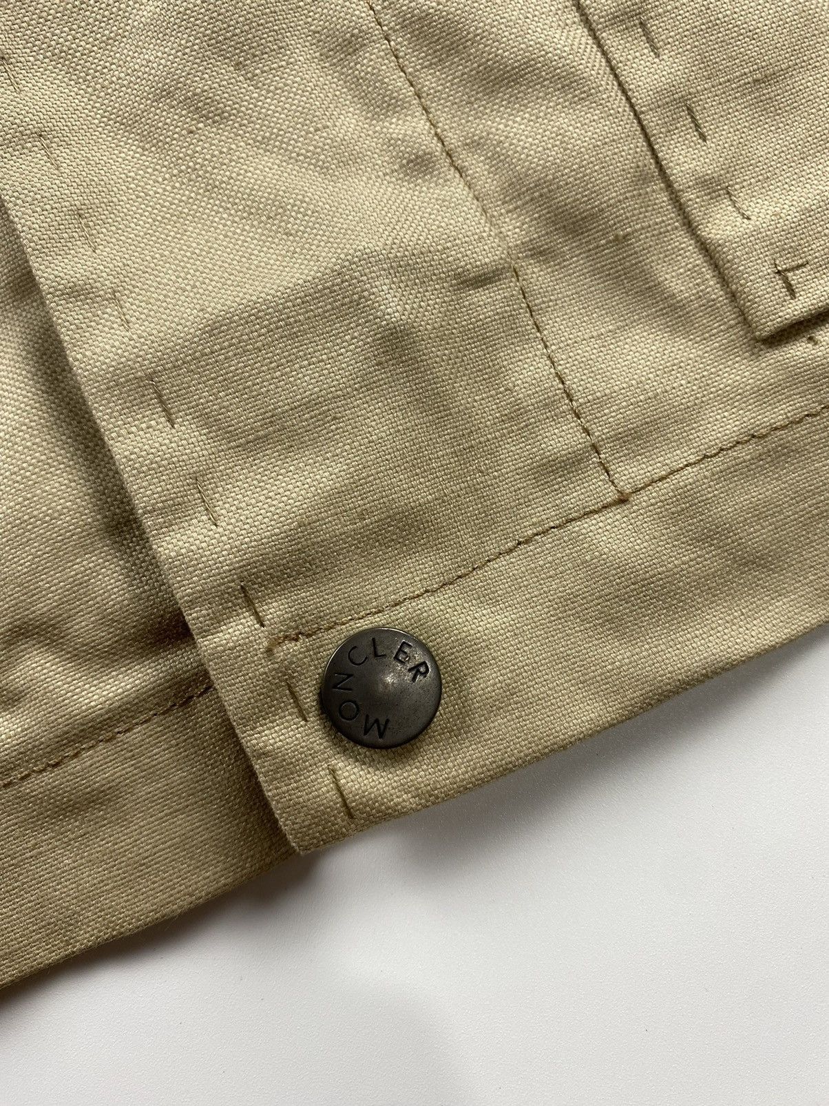 Moncler Vintage Moncler Field Jacket Size US L / EU 52-54 / 3 - 8 Thumbnail