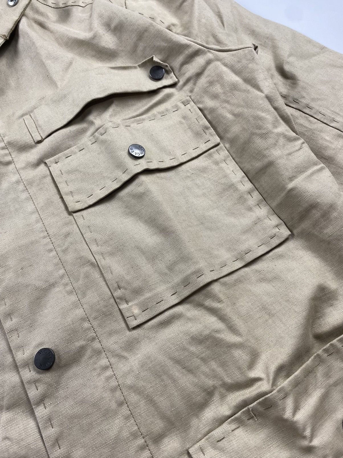 Moncler Vintage Moncler Field Jacket Size US L / EU 52-54 / 3 - 7 Thumbnail