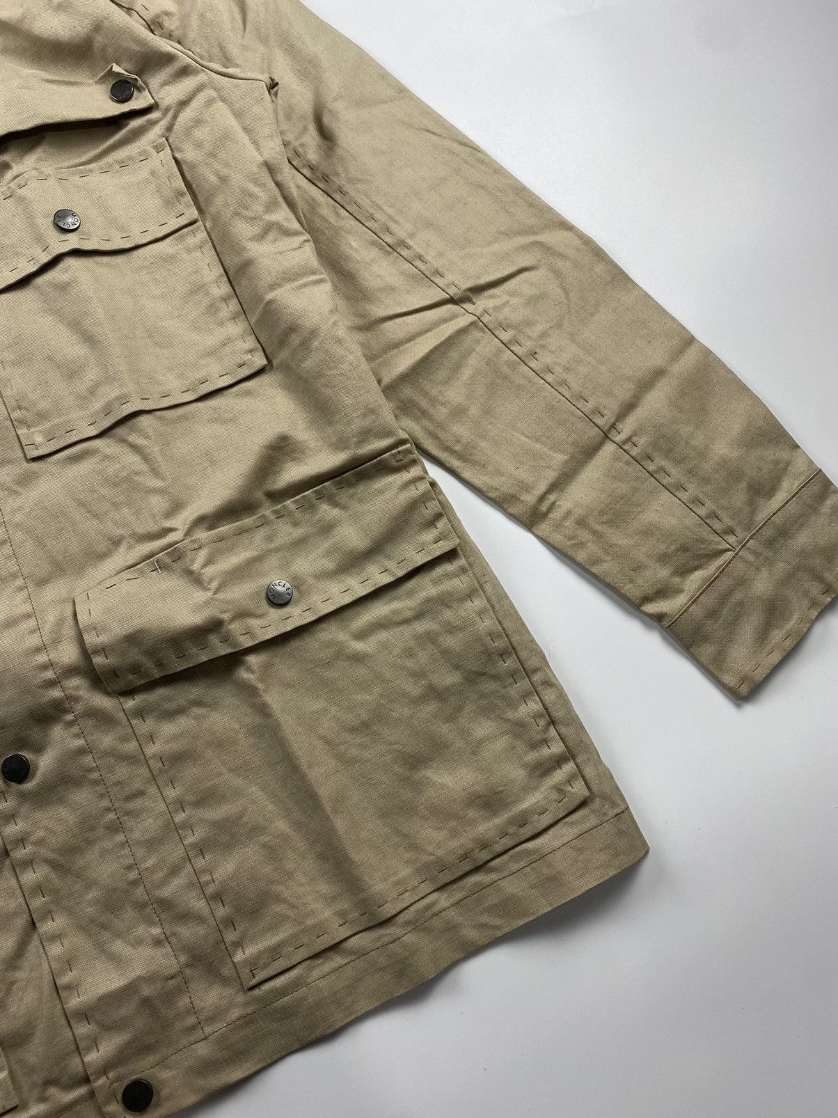 Moncler Vintage Moncler Field Jacket Size US L / EU 52-54 / 3 - 2 Thumbnail