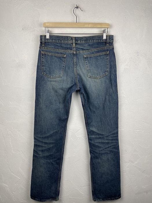 Helmut Lang Helmut Lang Vintage Light Blue Raw Denim Low Cut Denim ...