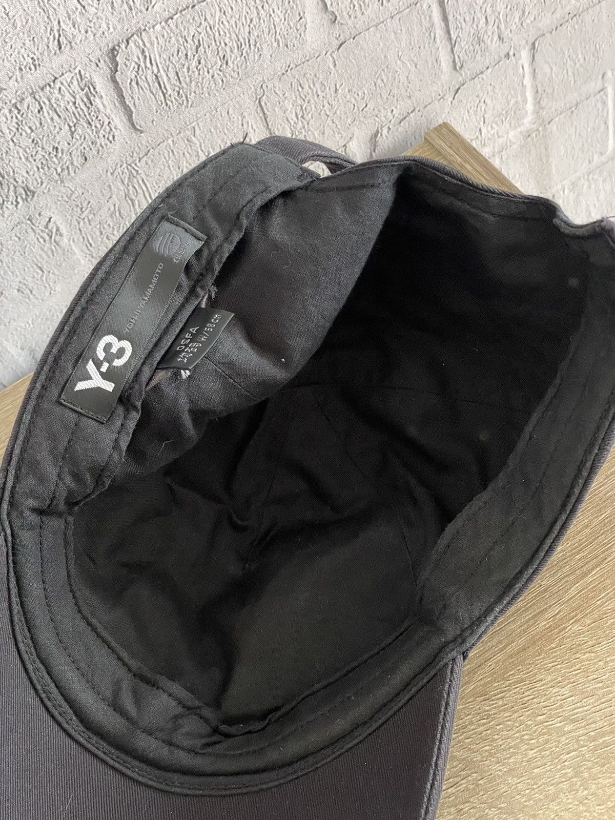 Yohji Yamamoto Double lining cap