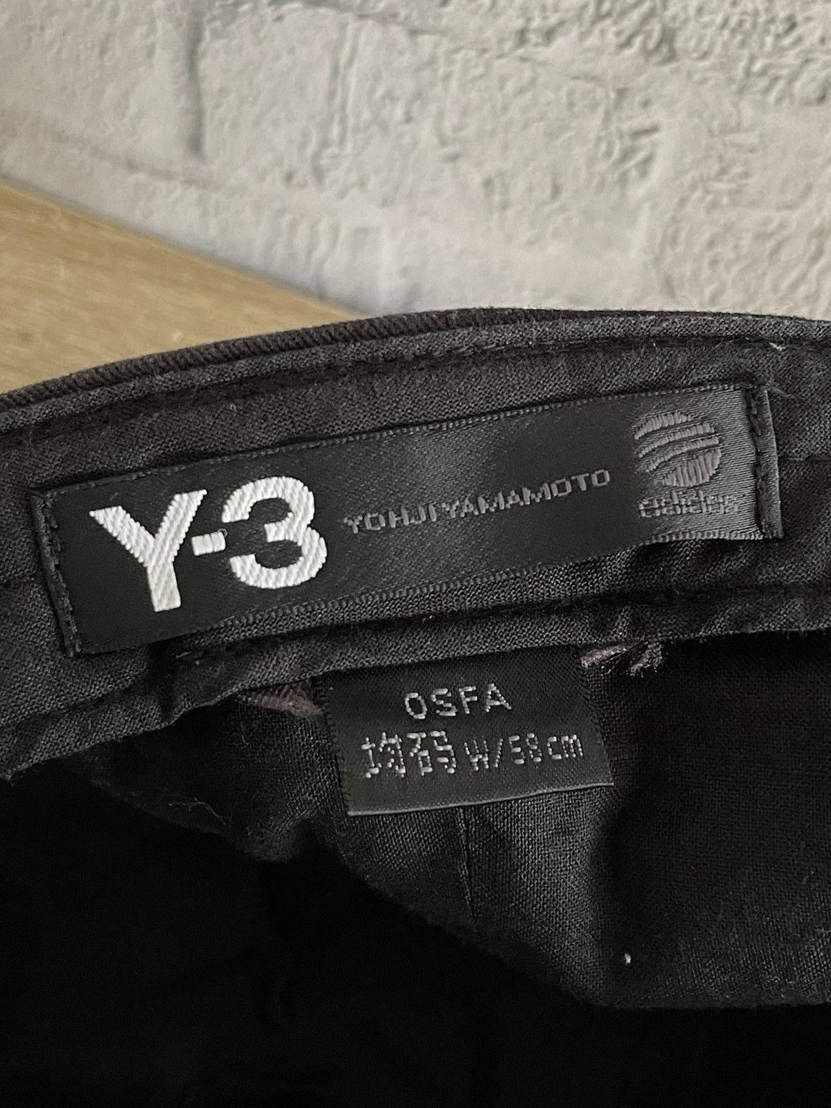 Yohji Yamamoto Double lining cap