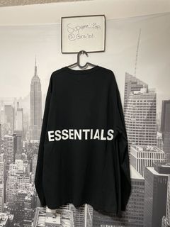 Fear Of God Essentials Long Sleeve Boxy | Grailed