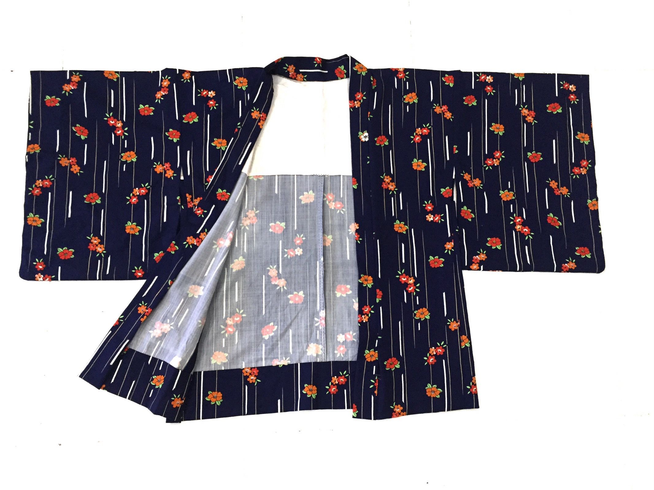 Japanese Brand Japanese Traditional Full Print Jacket Kimono Japan Style Size US L / EU 52-54 / 3 - 1 Thumbnail
