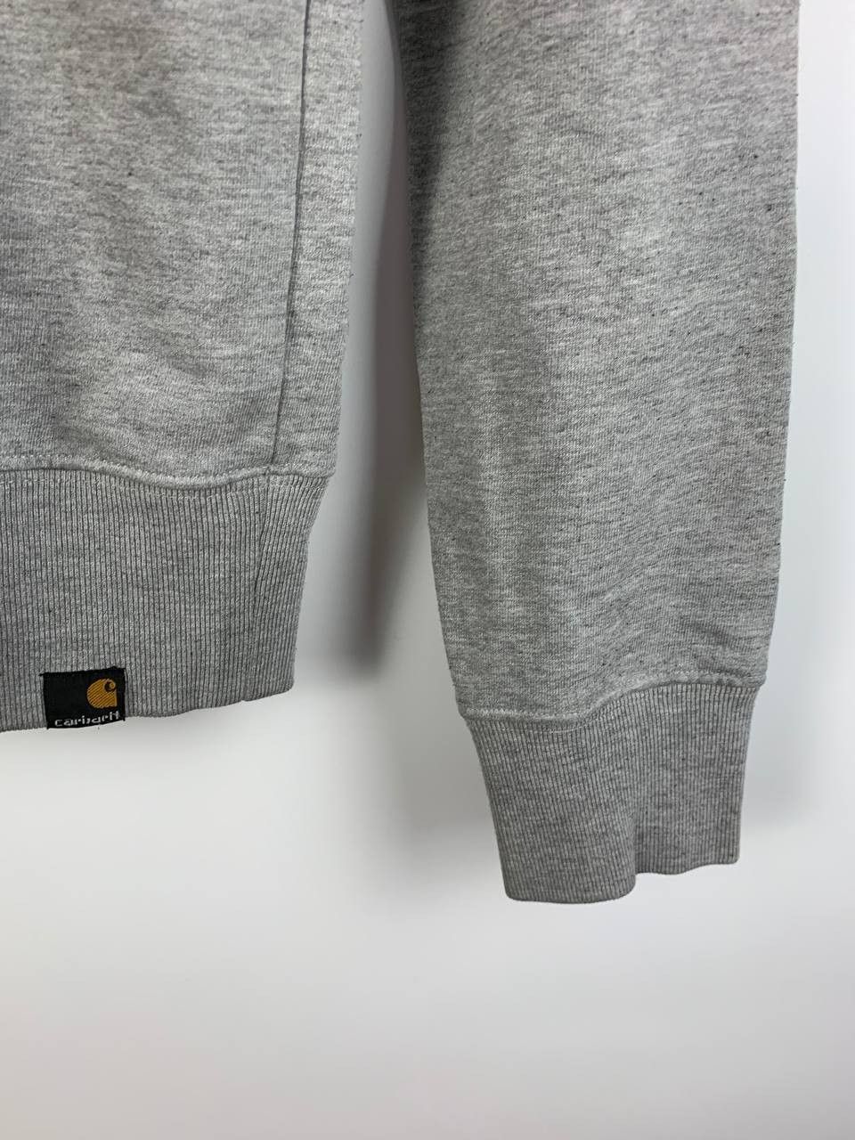 Carhartt Carhartt hoodie big logo grey cotton XS Size US XS / EU 42 / 0 - 6 Thumbnail