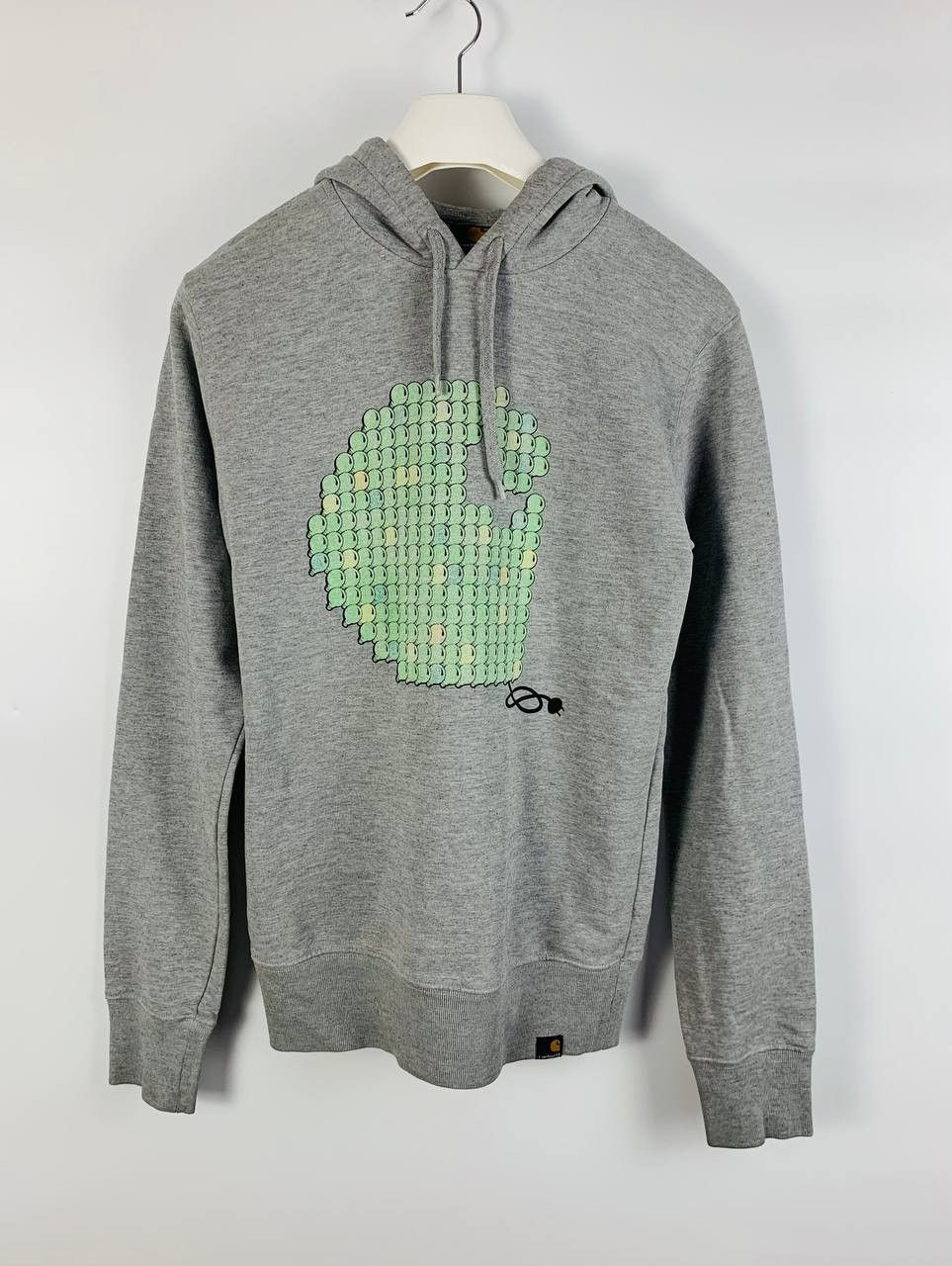 Carhartt Carhartt hoodie big logo grey cotton XS Size US XS / EU 42 / 0 - 1 Thumbnail