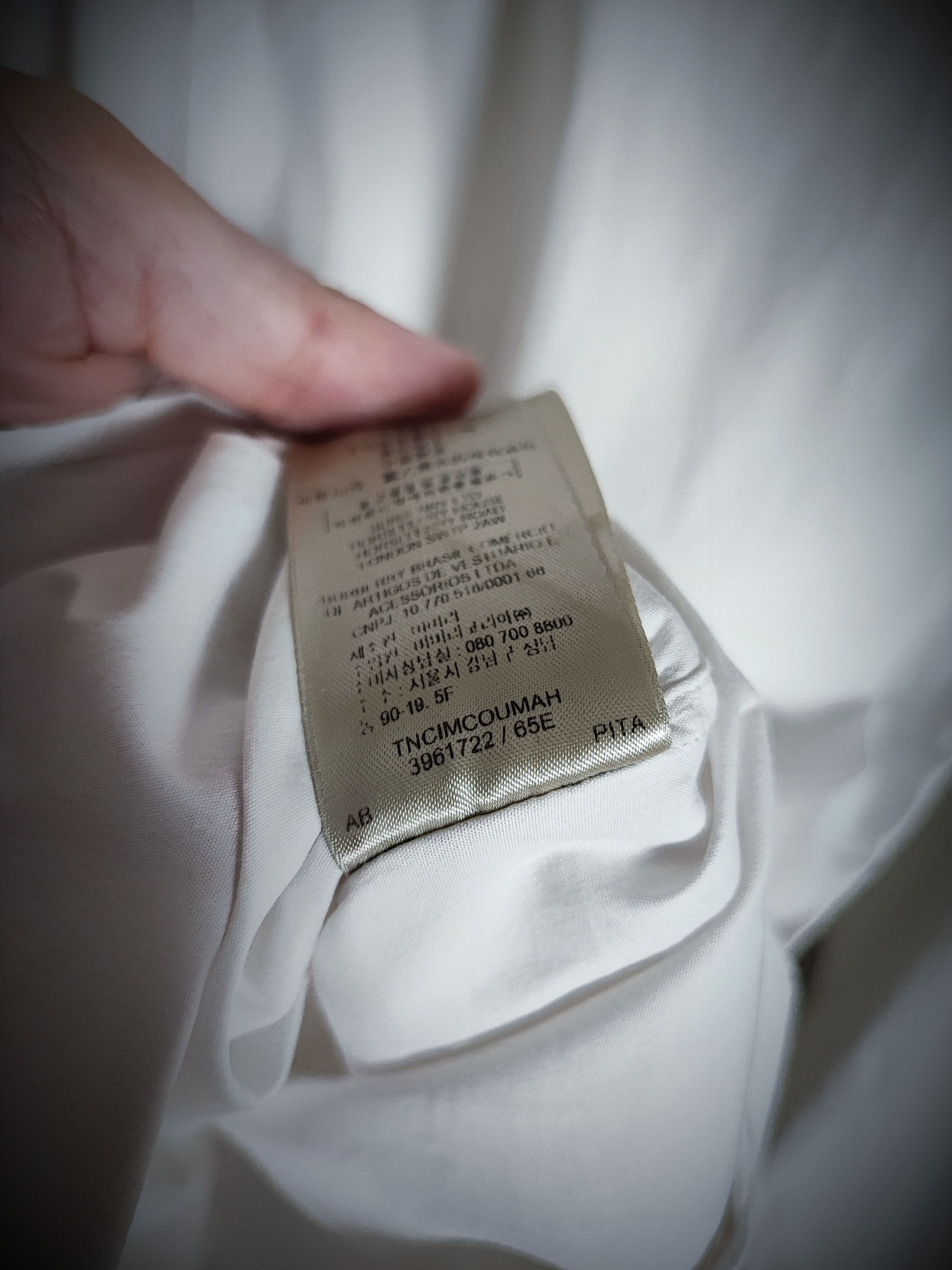 Burberry ⚠️Burberry White Shirt Size US S / EU 44-46 / 1 - 8 Thumbnail