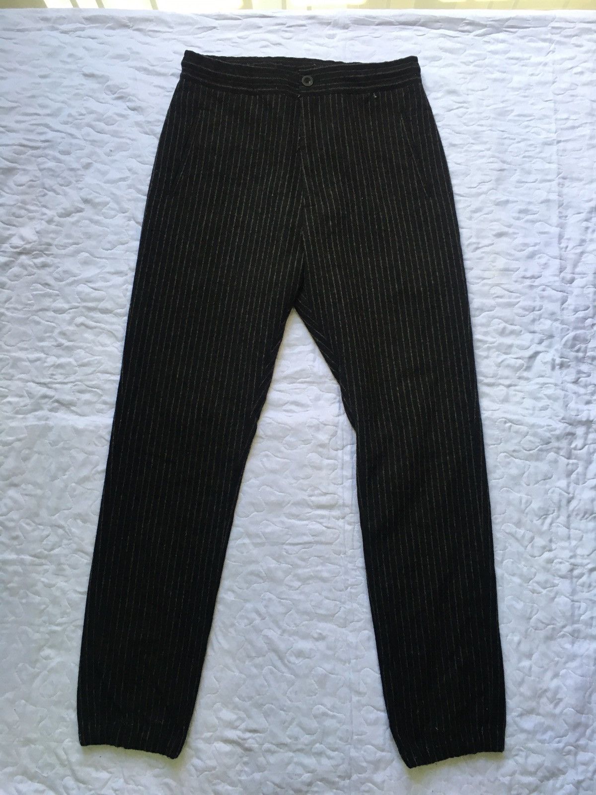 Diesel black stripe wool jogger Size US 28 / EU 44 - 1 Thumbnail