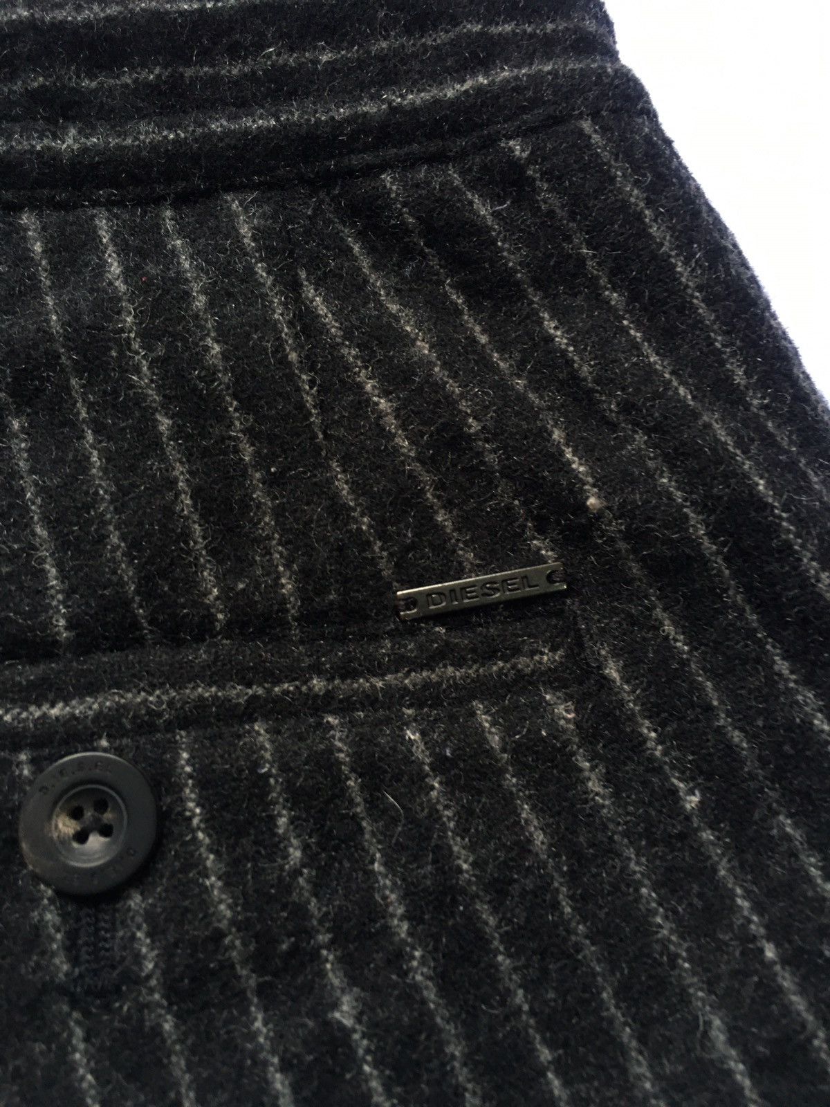 Diesel black stripe wool jogger Size US 28 / EU 44 - 9 Thumbnail