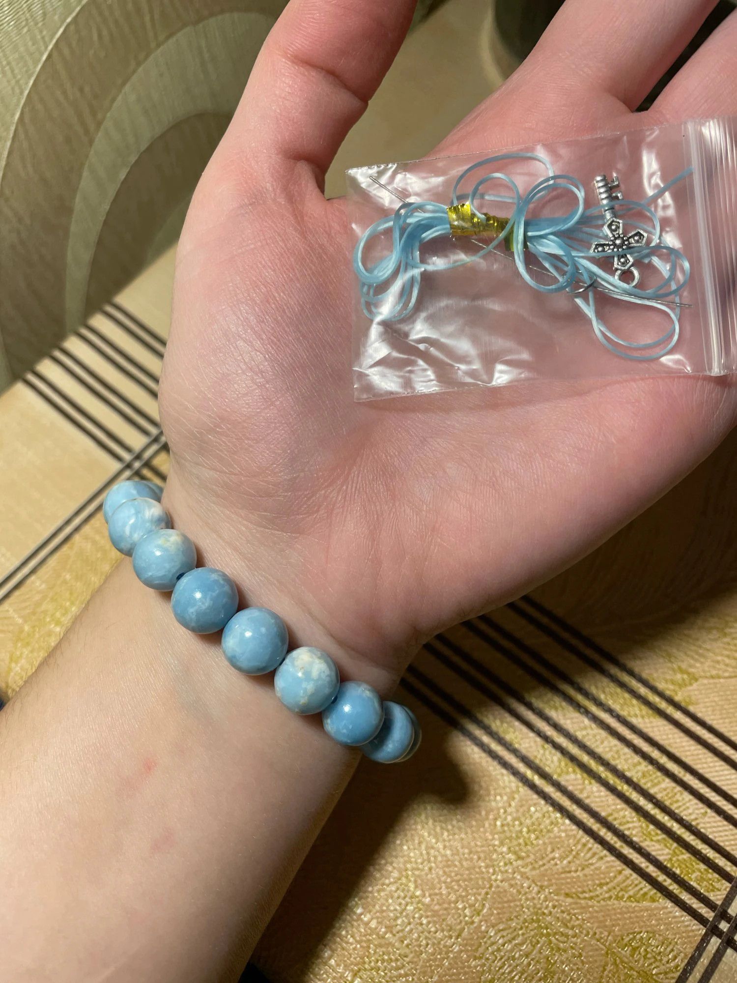 Other Blue Crystal Bracelet Size ONE SIZE - 3 Thumbnail