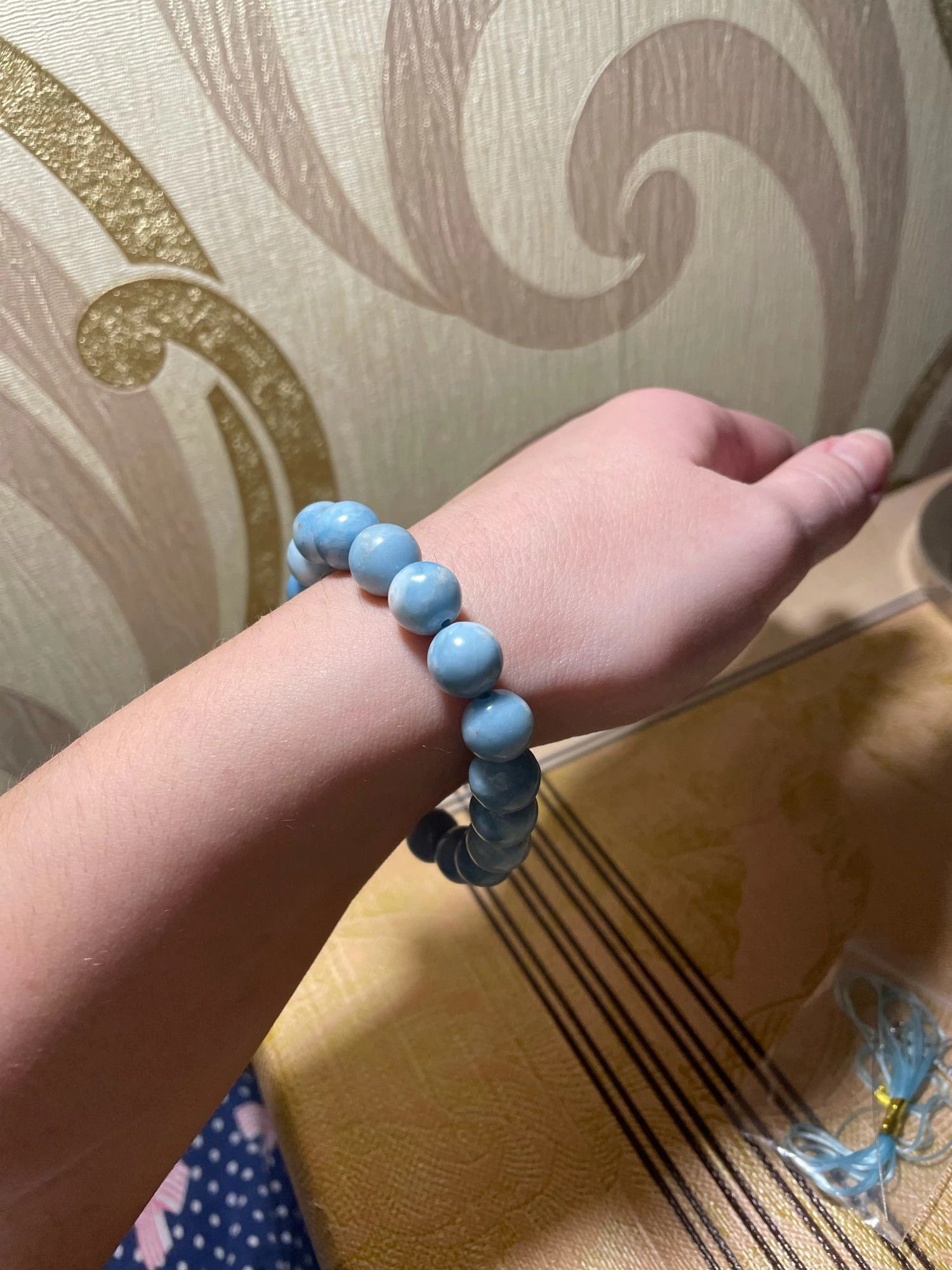 Other Blue Crystal Bracelet Size ONE SIZE - 1 Thumbnail
