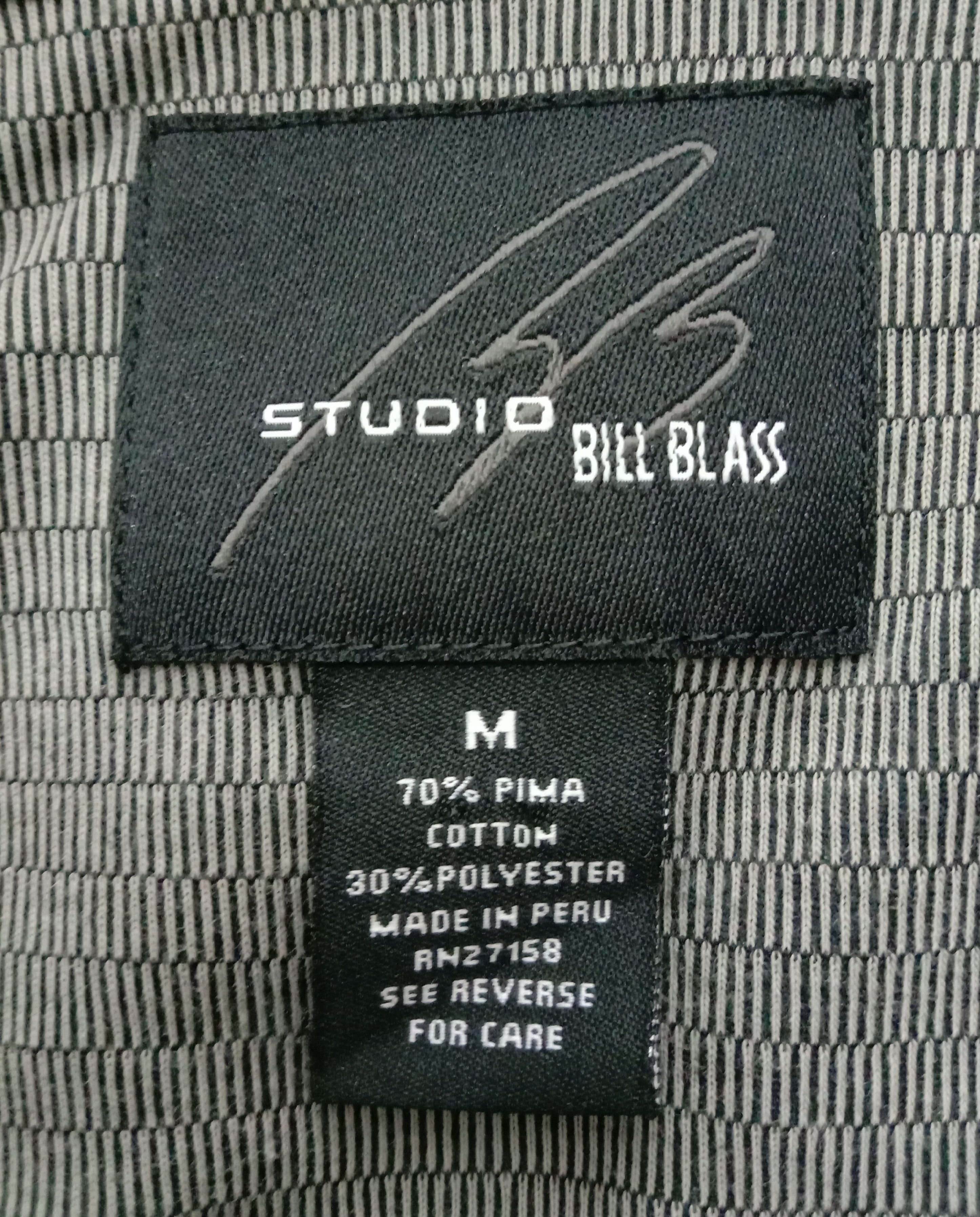 Bill Blass Vintage Bill Blass Long Sleeve Polo Shirt Size US L / EU 52-54 / 3 - 9 Thumbnail