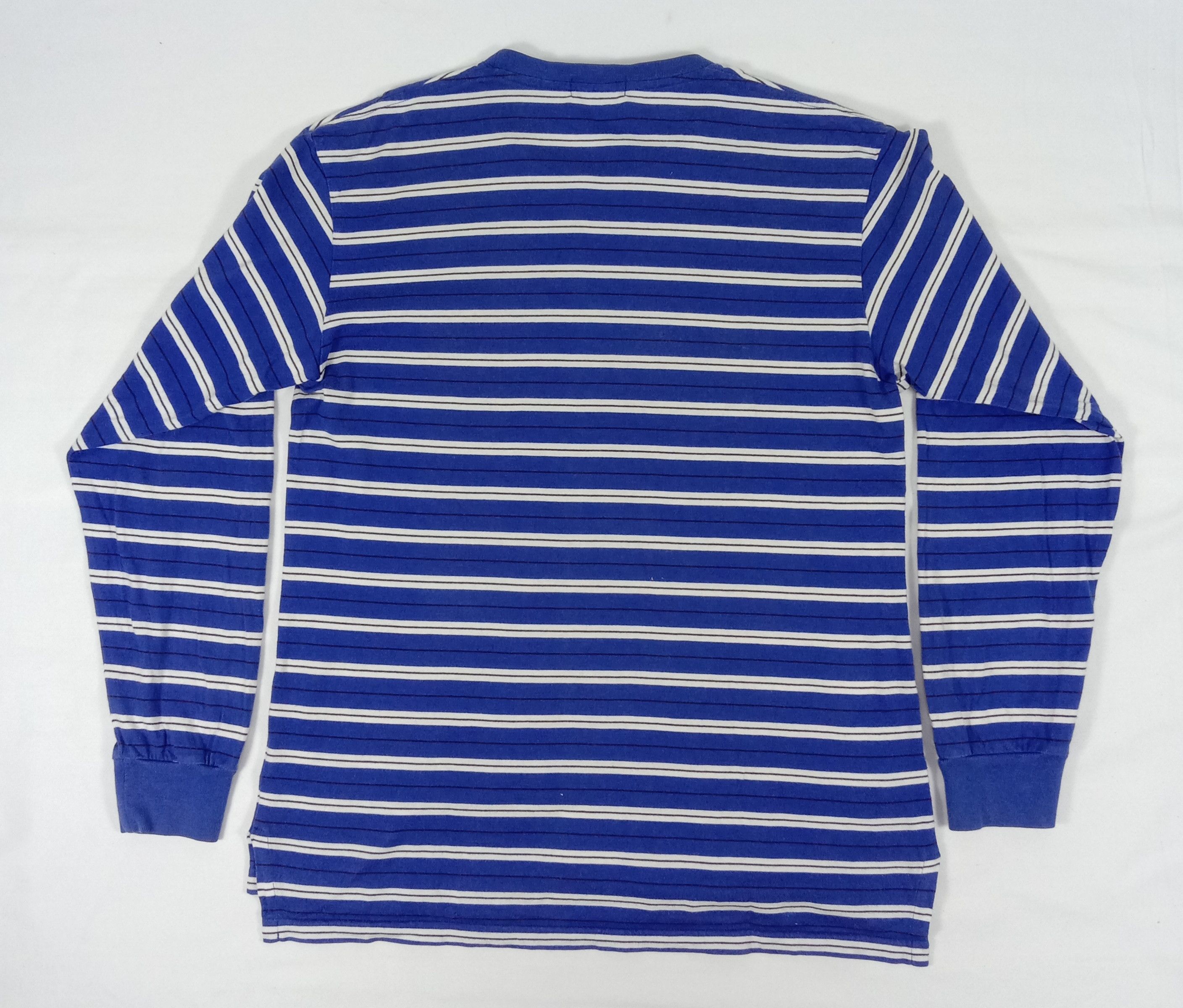 Polo Ralph Lauren Vintage Polo Ralph Lauren Striped Long Sleeve T-Shirts Size US M / EU 48-50 / 2 - 2 Thumbnail