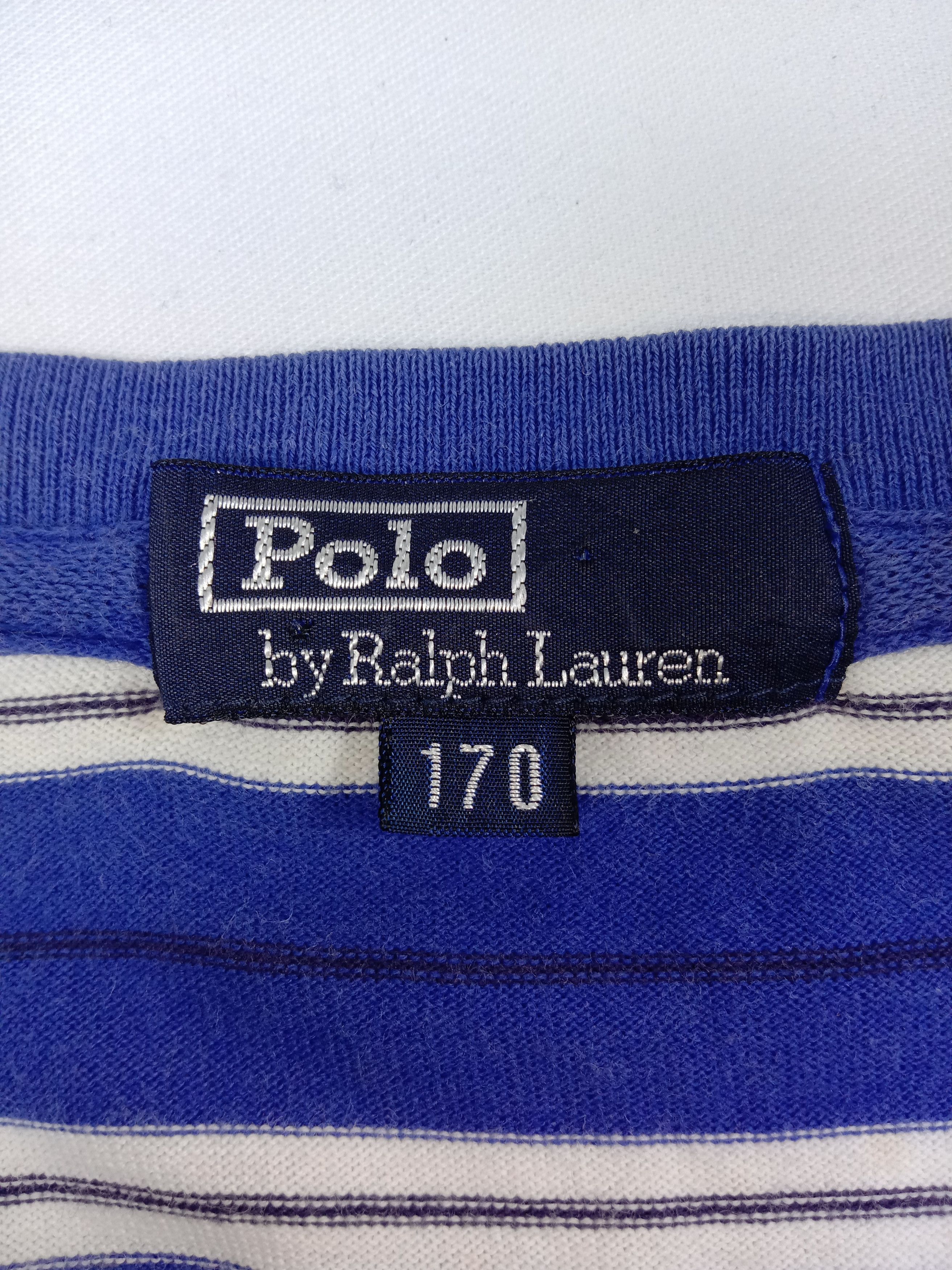 Polo Ralph Lauren Vintage Polo Ralph Lauren Striped Long Sleeve T-Shirts Size US M / EU 48-50 / 2 - 7 Thumbnail