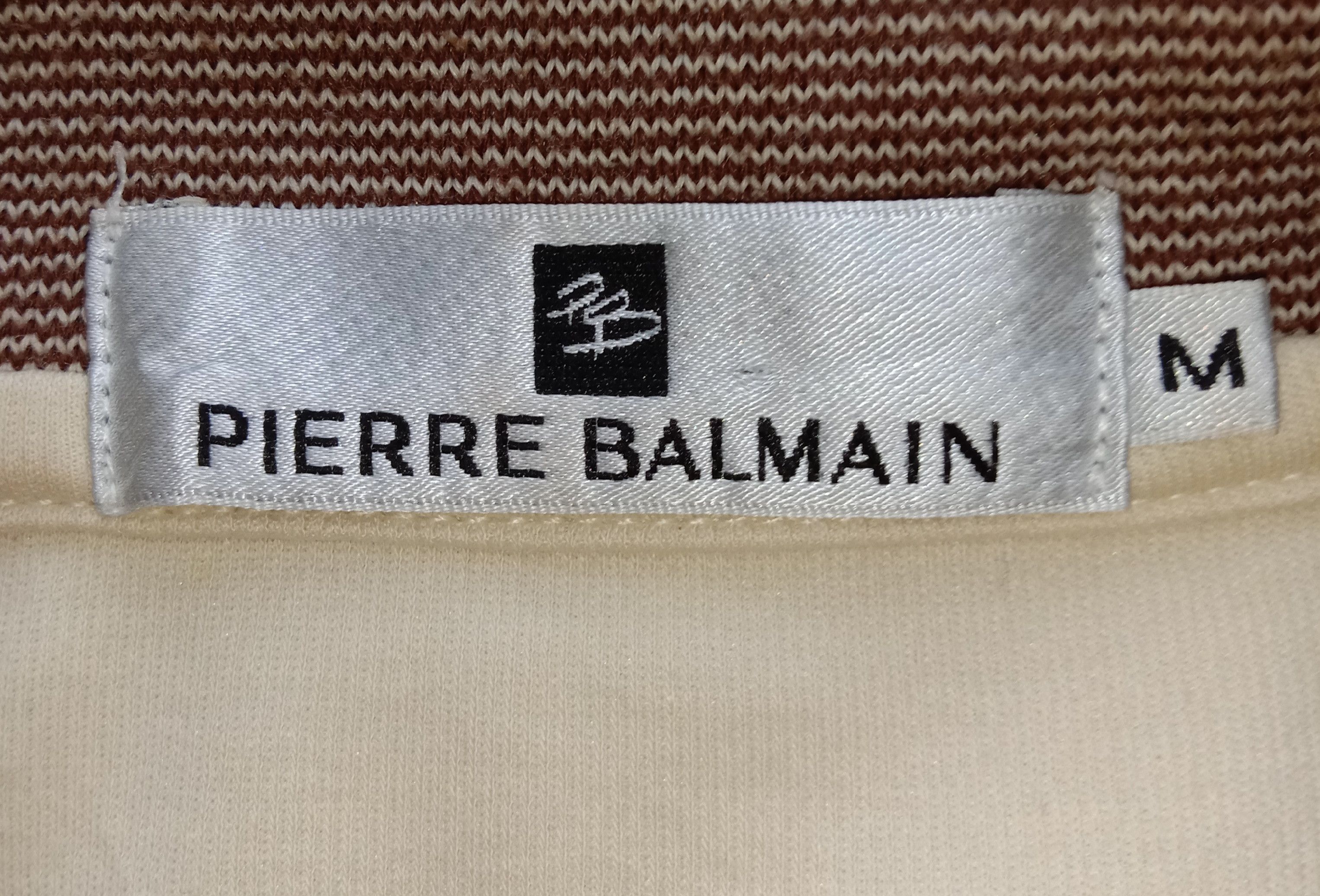 Pierre Balmain Vintage Pierre Balmain Polo Long Sleeve Shirt Size US L / EU 52-54 / 3 - 9 Thumbnail