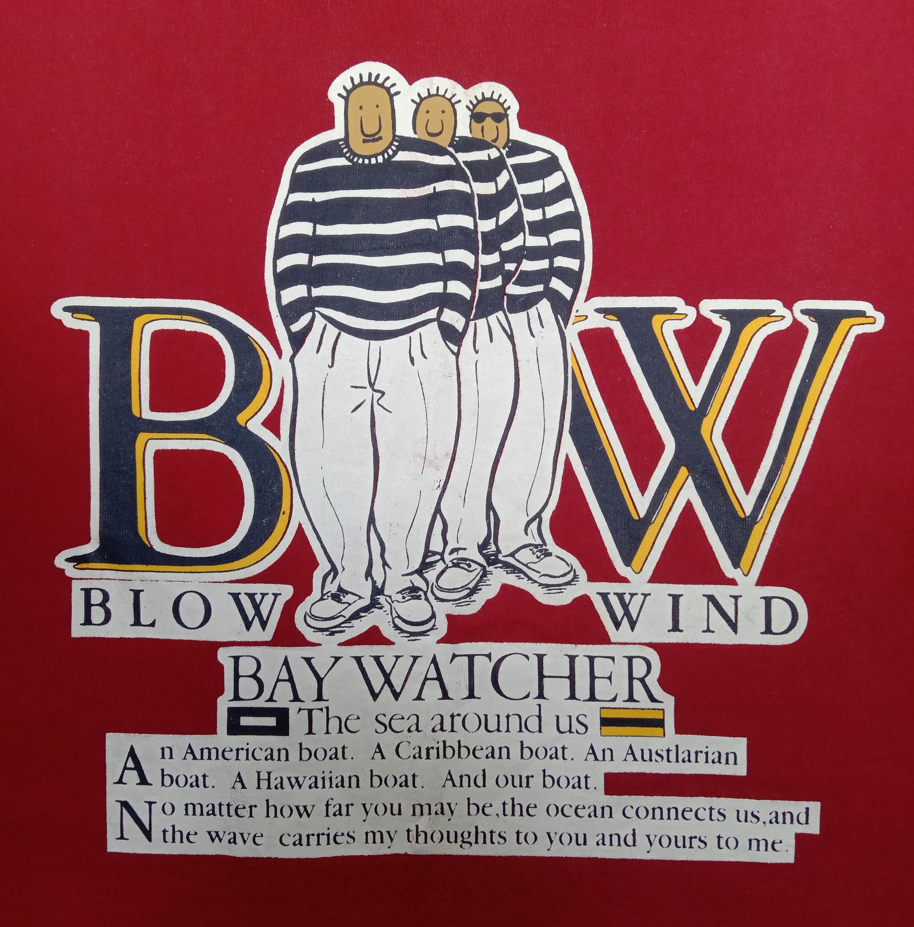Japanese Brand Vintage Bay Watcher Long Sleeve Shirt Size US XL / EU 56 / 4 - 7 Thumbnail