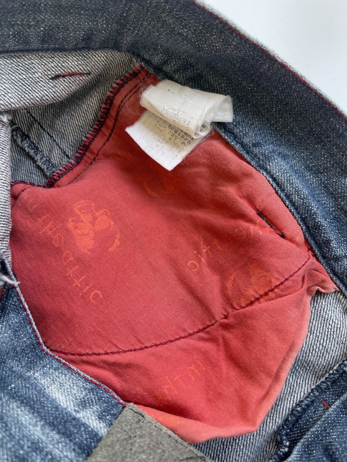 In The Attic In The Attic Straight Leg Rusty Jeans Size US 31 - 14 Thumbnail