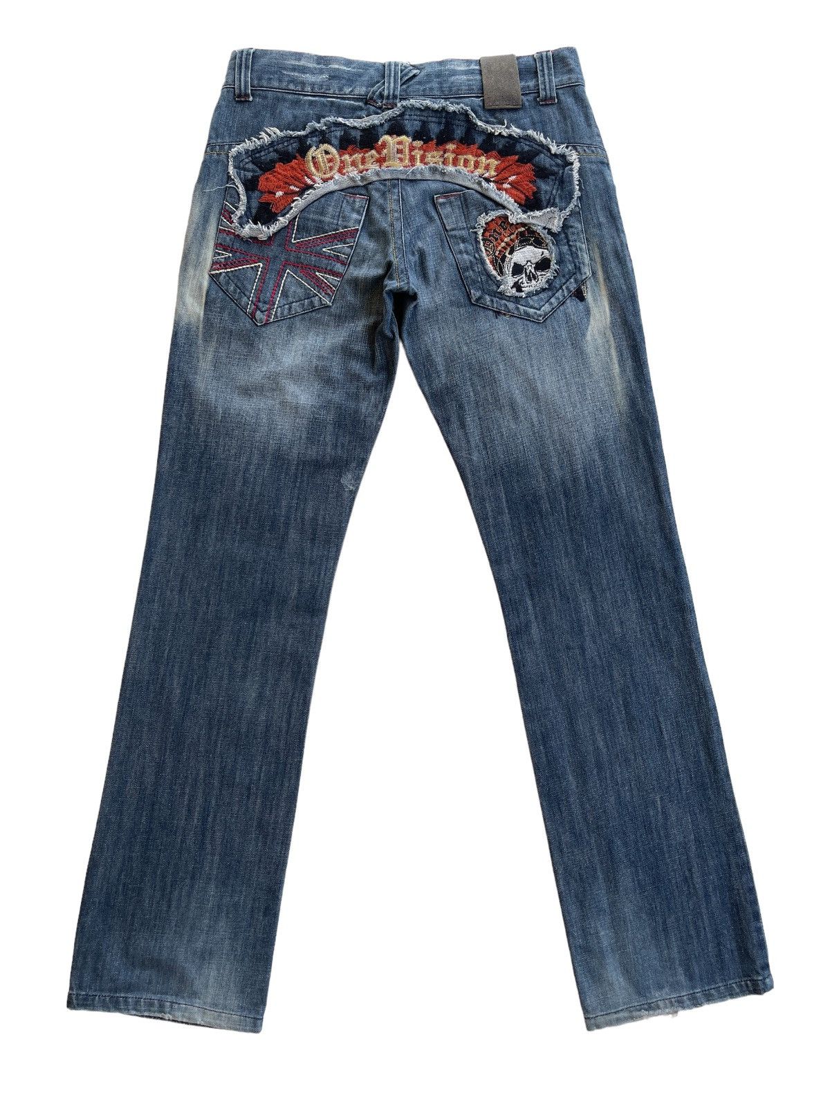 In The Attic In The Attic Straight Leg Rusty Jeans Size US 31 - 2 Thumbnail