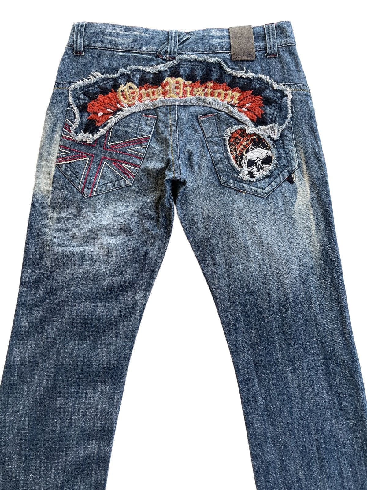 In The Attic In The Attic Straight Leg Rusty Jeans Size US 31 - 4 Thumbnail
