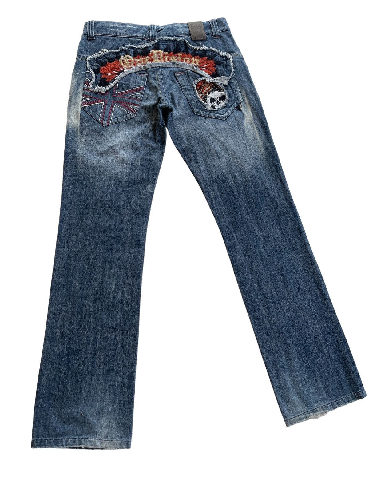 In The Attic In The Attic Straight Leg Rusty Jeans Size US 31 - 7 Thumbnail