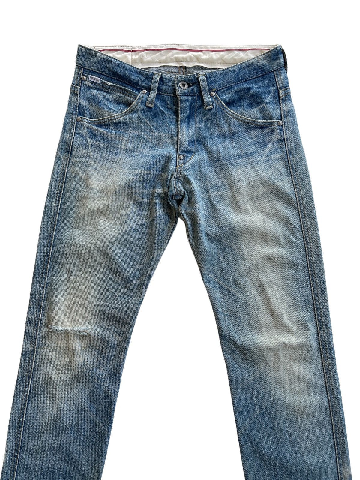 FACTOTUM Factotum Japan Distressed Slim Jeans Size US 28 / EU 44 - 3 Thumbnail