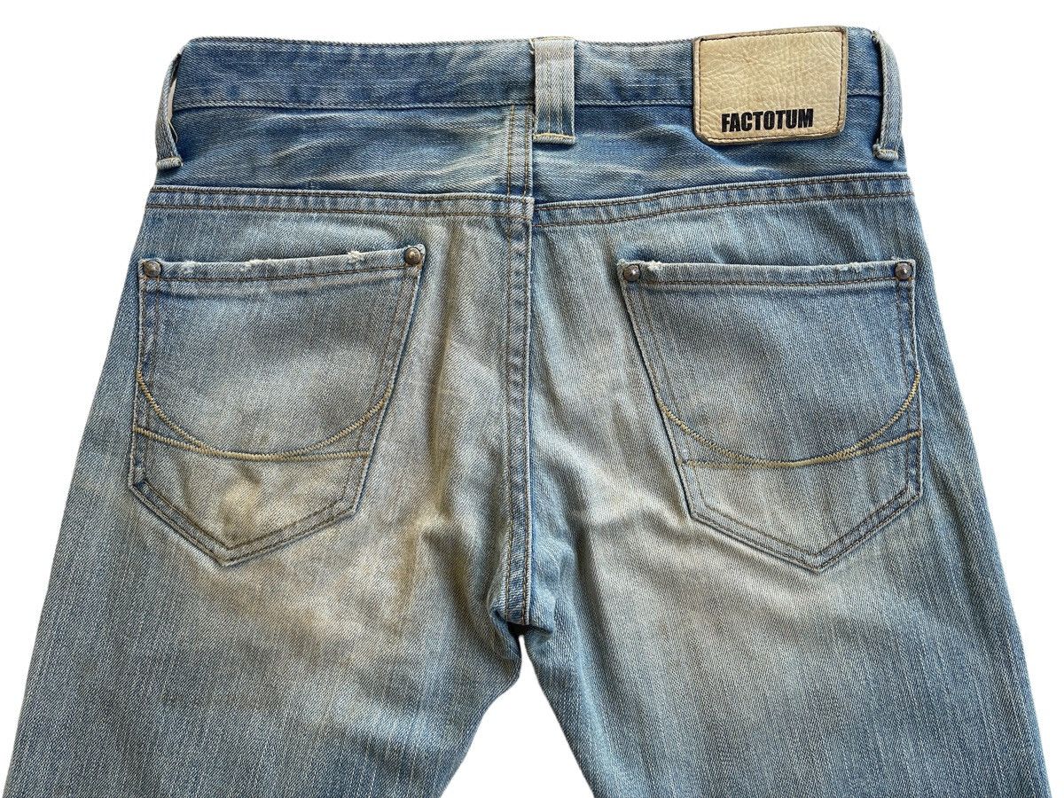 FACTOTUM Factotum Japan Distressed Slim Jeans Size US 28 / EU 44 - 4 Thumbnail