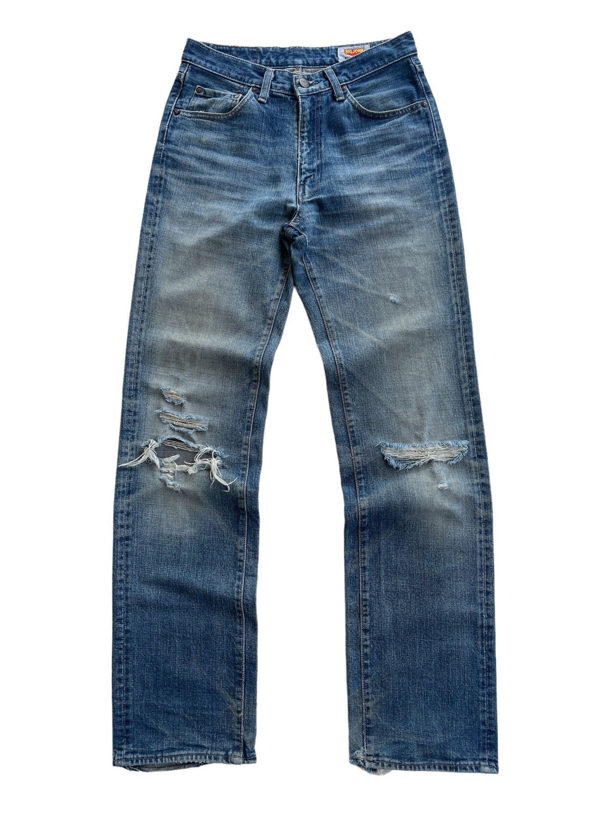 Big John Vintage Big John Rusty Distressed Jeans Size US 28 / EU 44 - 1 Thumbnail