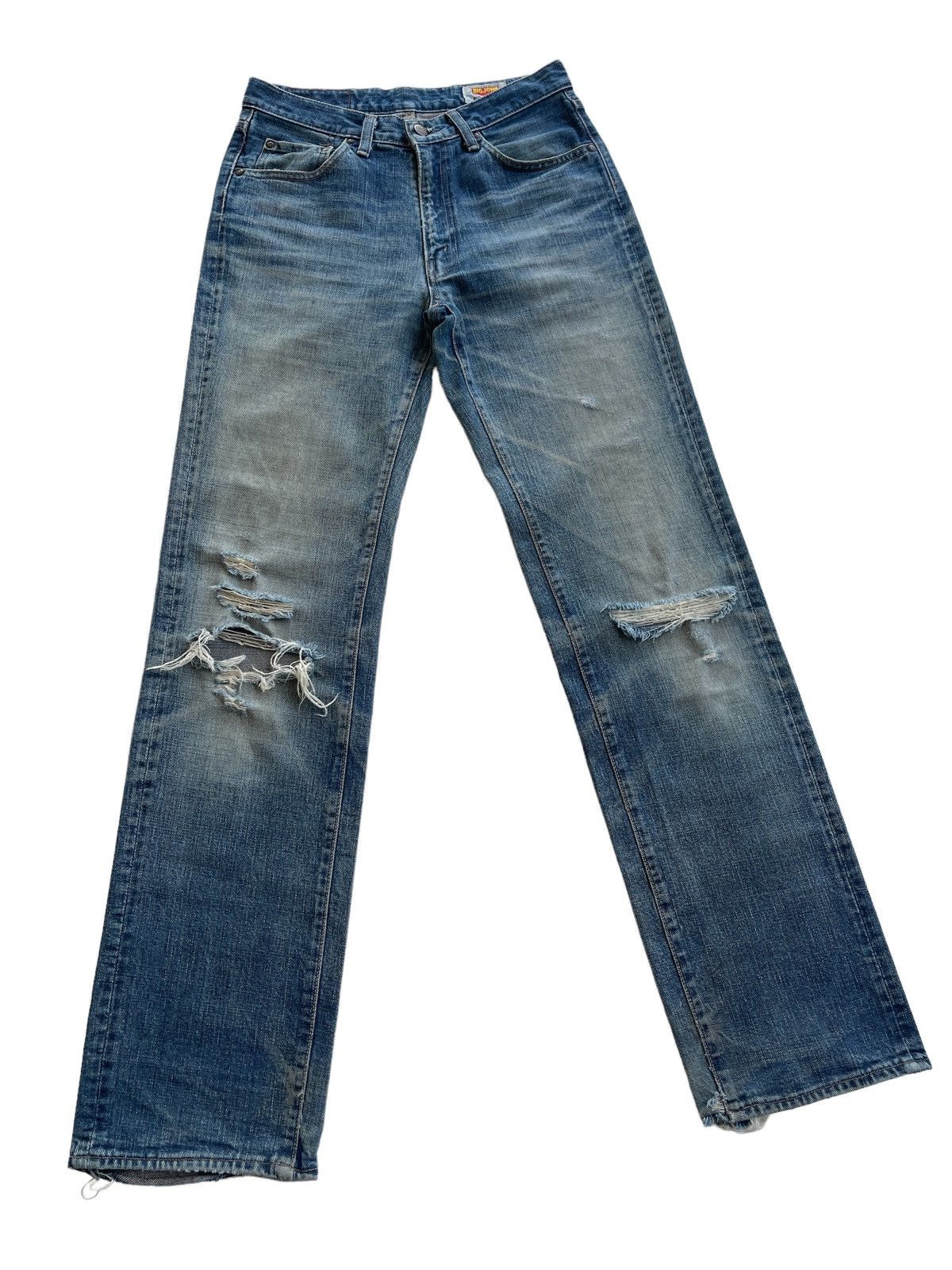 Big John Vintage Big John Rusty Distressed Jeans Size US 28 / EU 44 - 4 Thumbnail