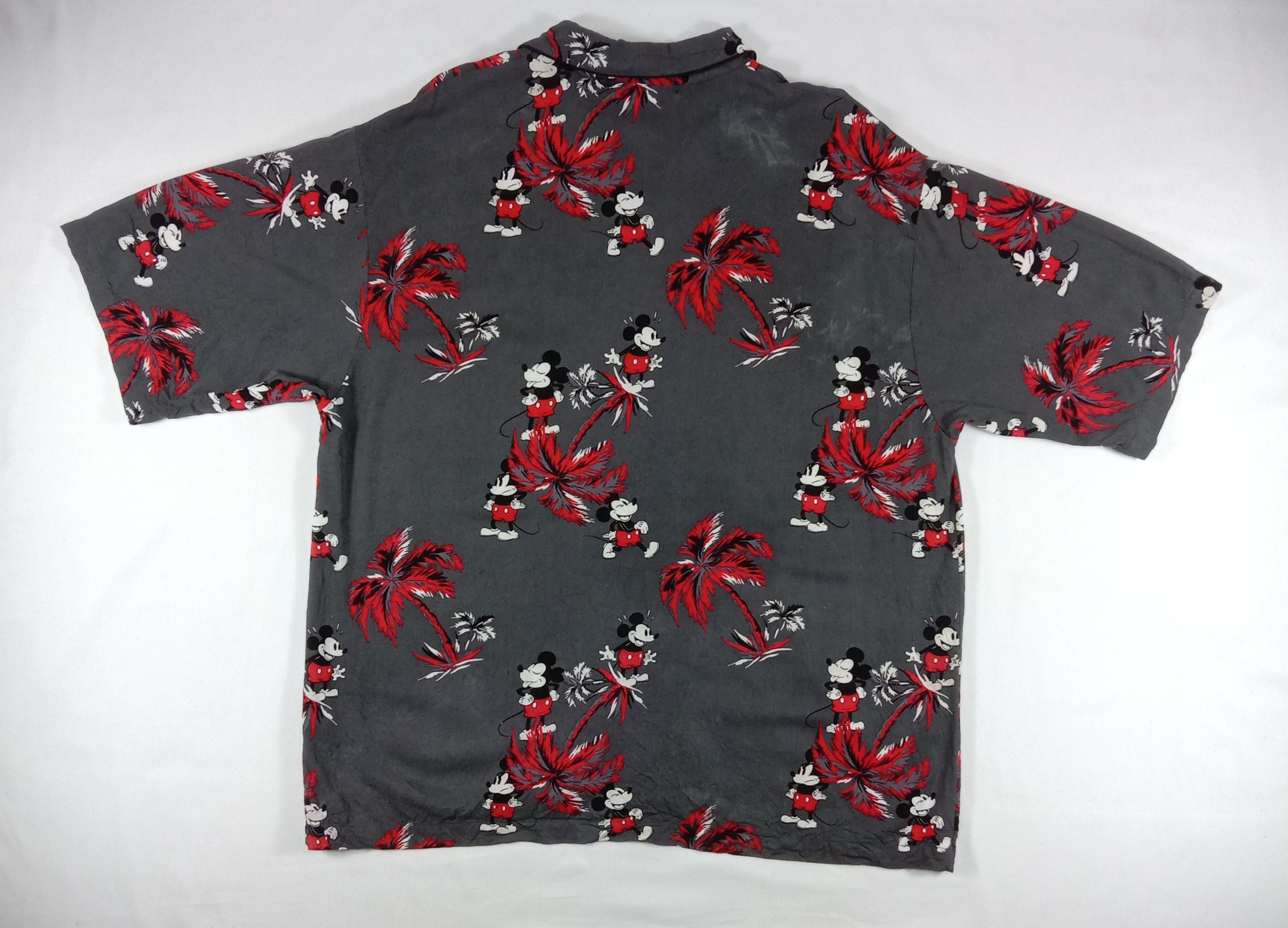 Undercover Undercover x Mickey Mouse Graphic Hawaiian Button Ups Shirt Size US XL / EU 56 / 4 - 6 Thumbnail