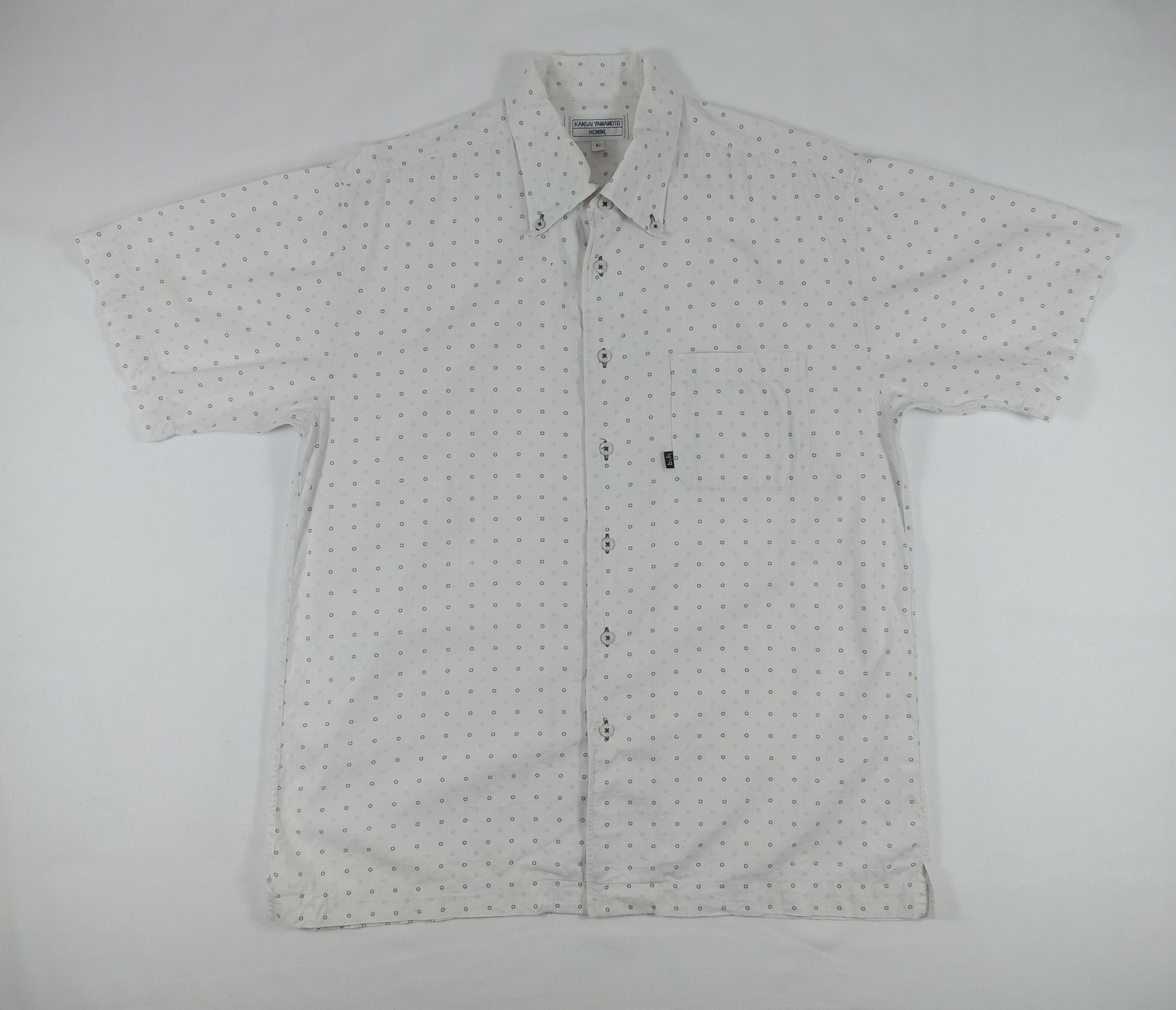 Kansai Yamamoto Vintage Kansai Yamamoto Button Up Shirt Size US L / EU 52-54 / 3 - 1 Thumbnail