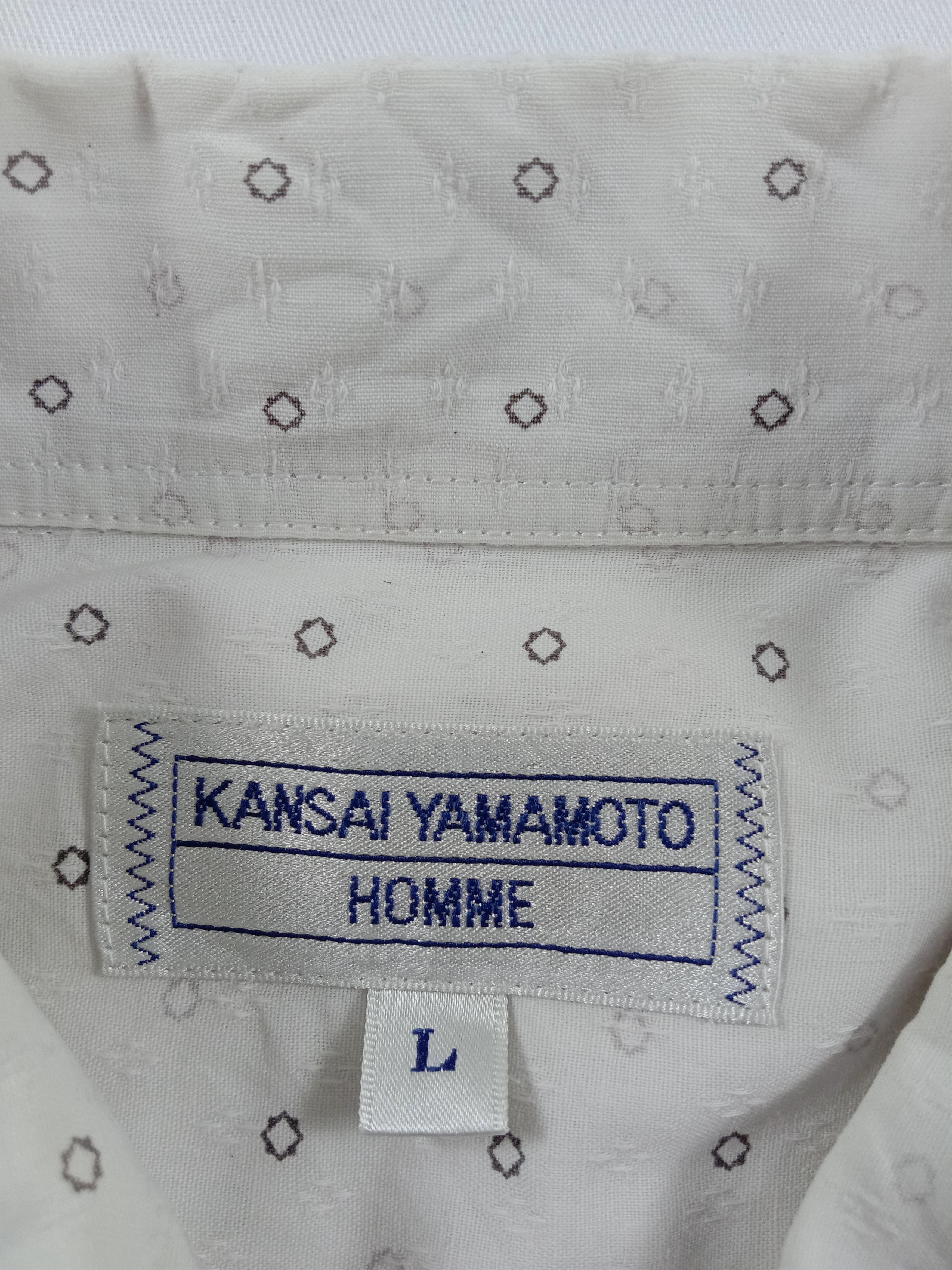 Kansai Yamamoto Vintage Kansai Yamamoto Button Up Shirt Size US L / EU 52-54 / 3 - 9 Thumbnail