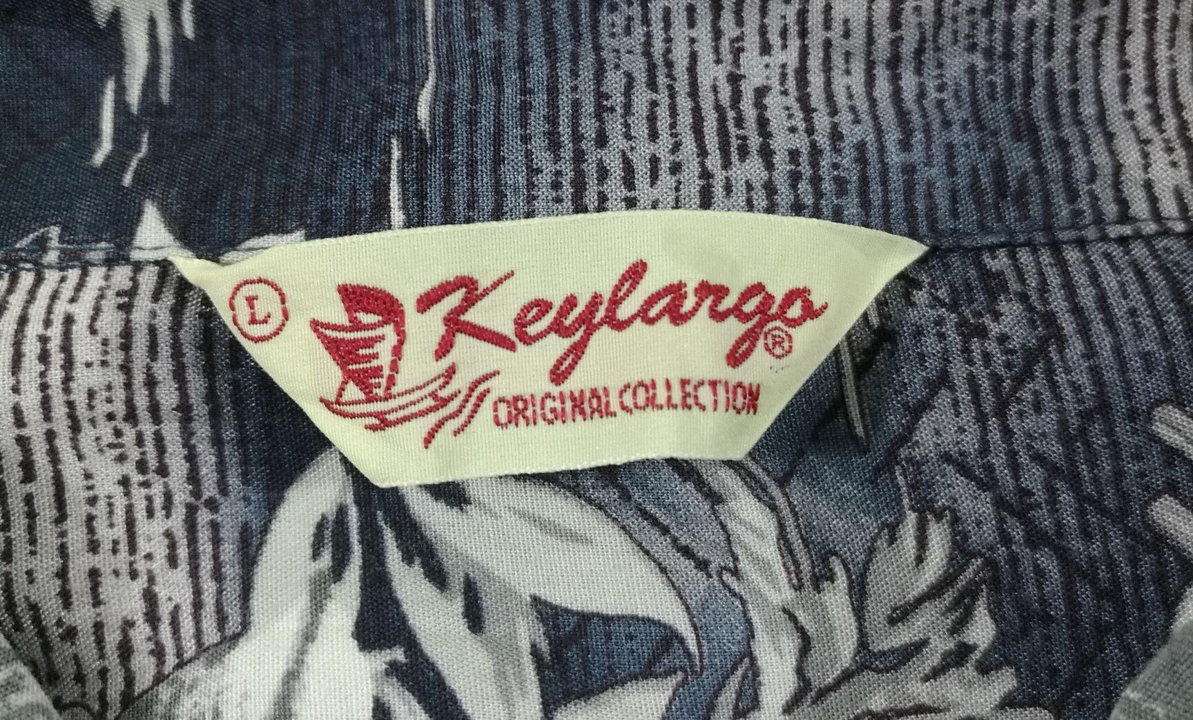 Vintage Vintage Keylargo Hawaiian Button Ups Shirt Size US L / EU 52-54 / 3 - 7 Thumbnail