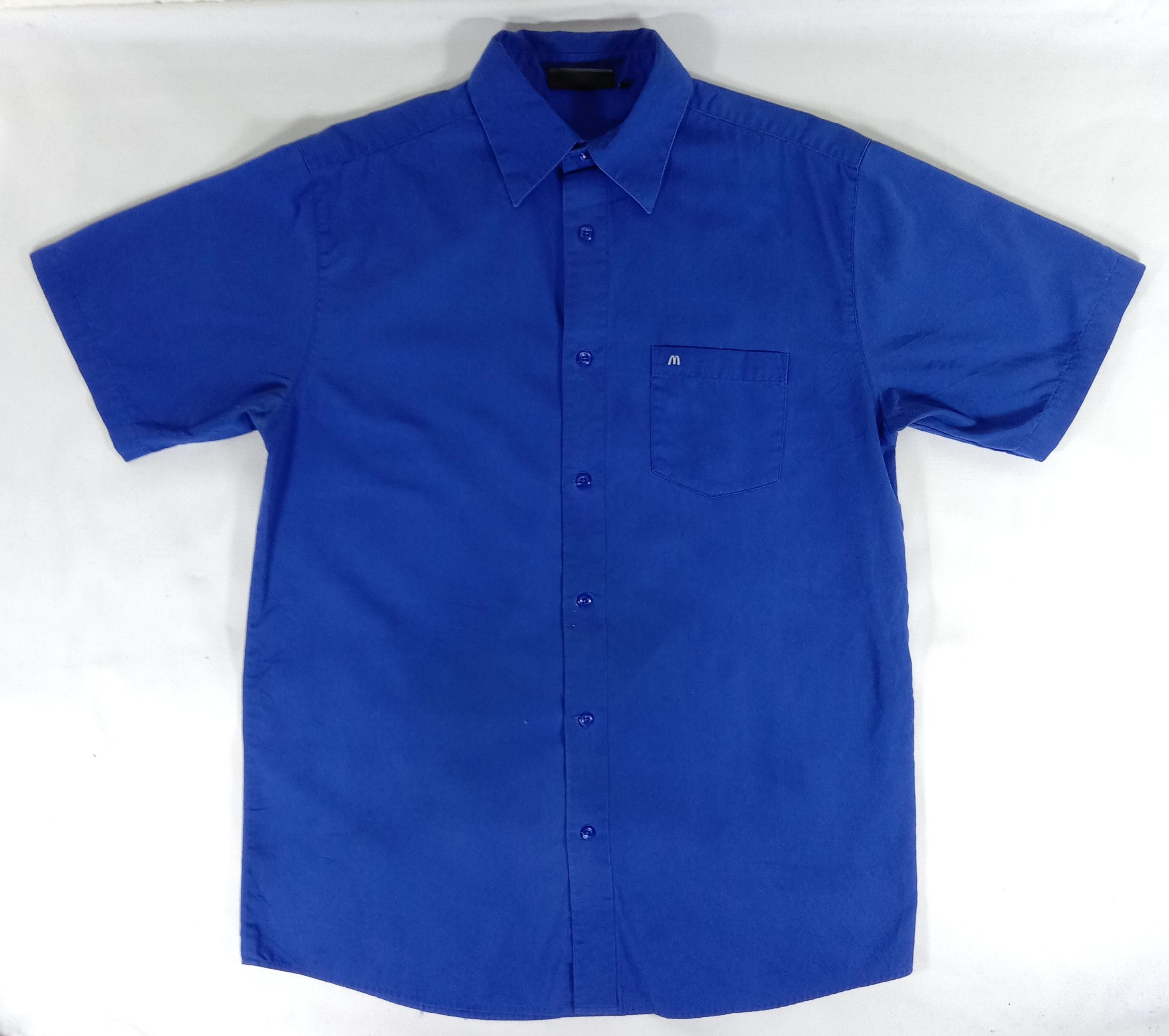 Vintage Vintage McDonald's Apparel Collection Button Ups Shirt Size US XL / EU 56 / 4 - 1 Thumbnail
