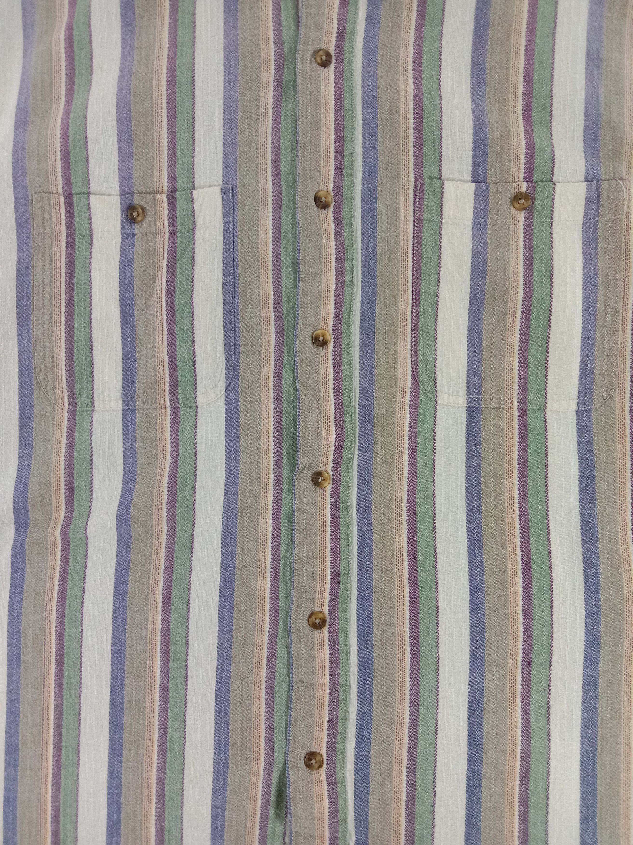 Vintage Vintage TT & Co Sport Button Ups Shirt Size US XL / EU 56 / 4 - 3 Thumbnail