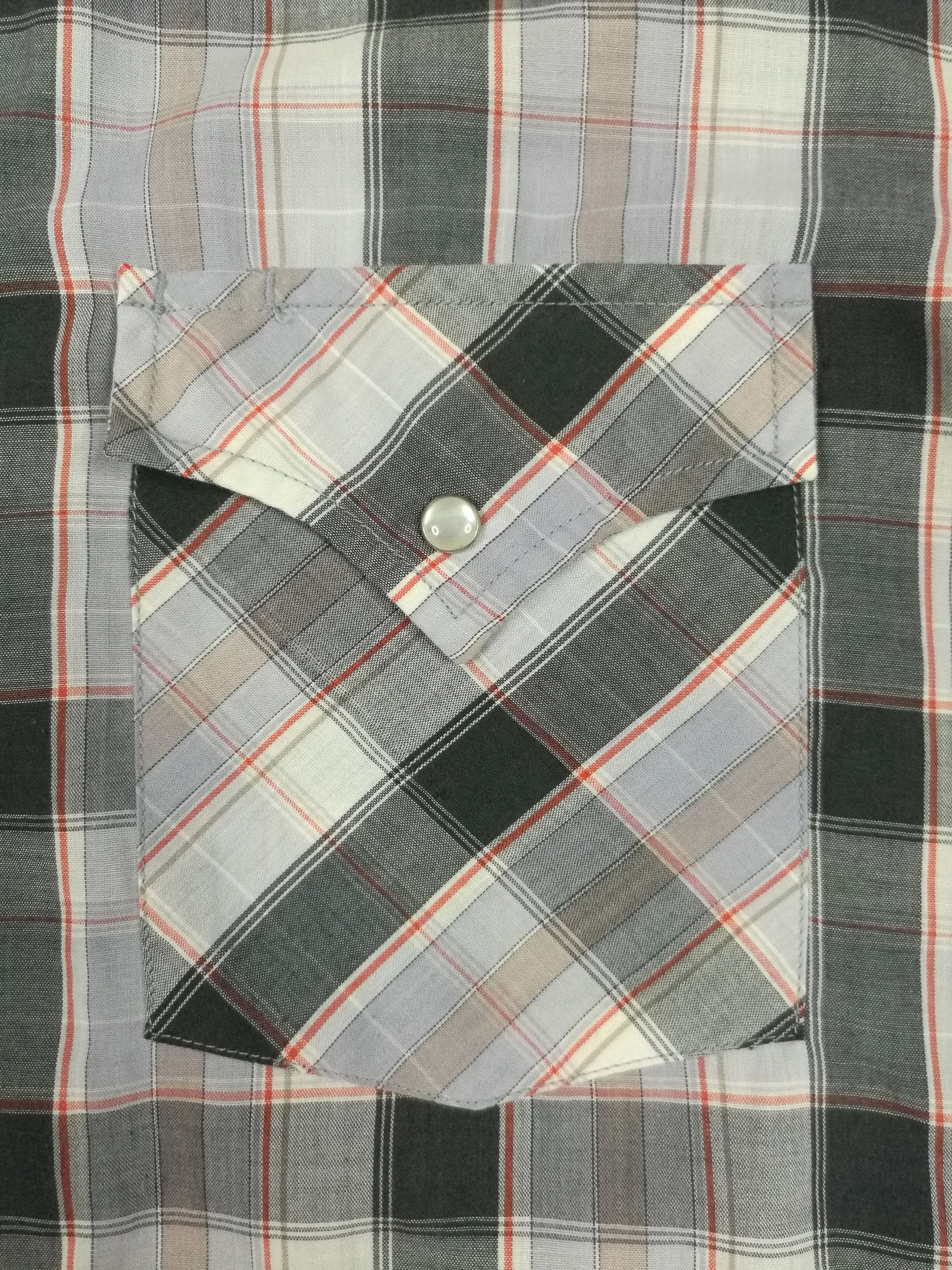 Vintage Vintage Ely Plains Western Pearl Snap Button Ups Shirt Size US L / EU 52-54 / 3 - 4 Thumbnail