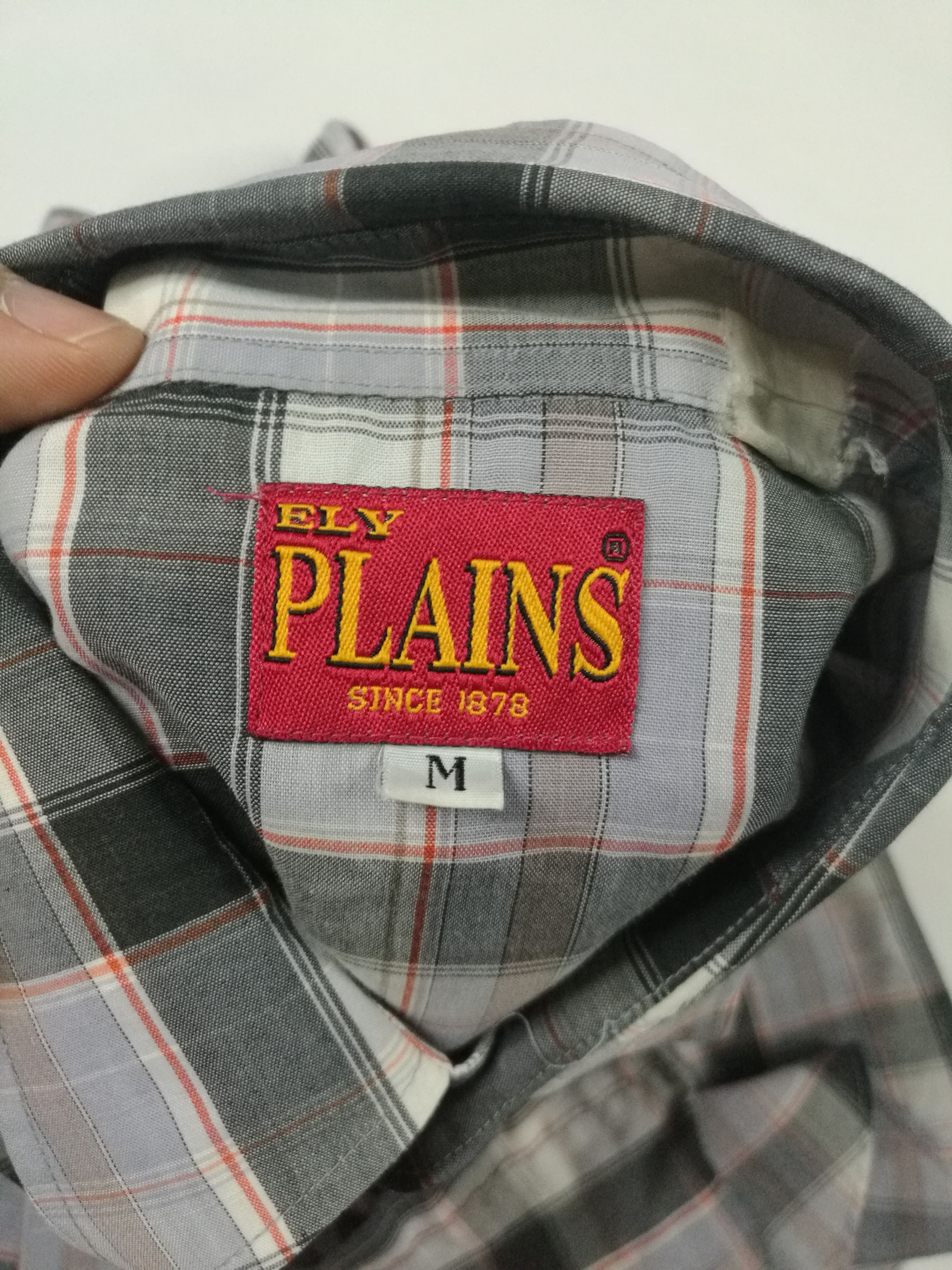 Vintage Vintage Ely Plains Western Pearl Snap Button Ups Shirt Size US L / EU 52-54 / 3 - 7 Thumbnail